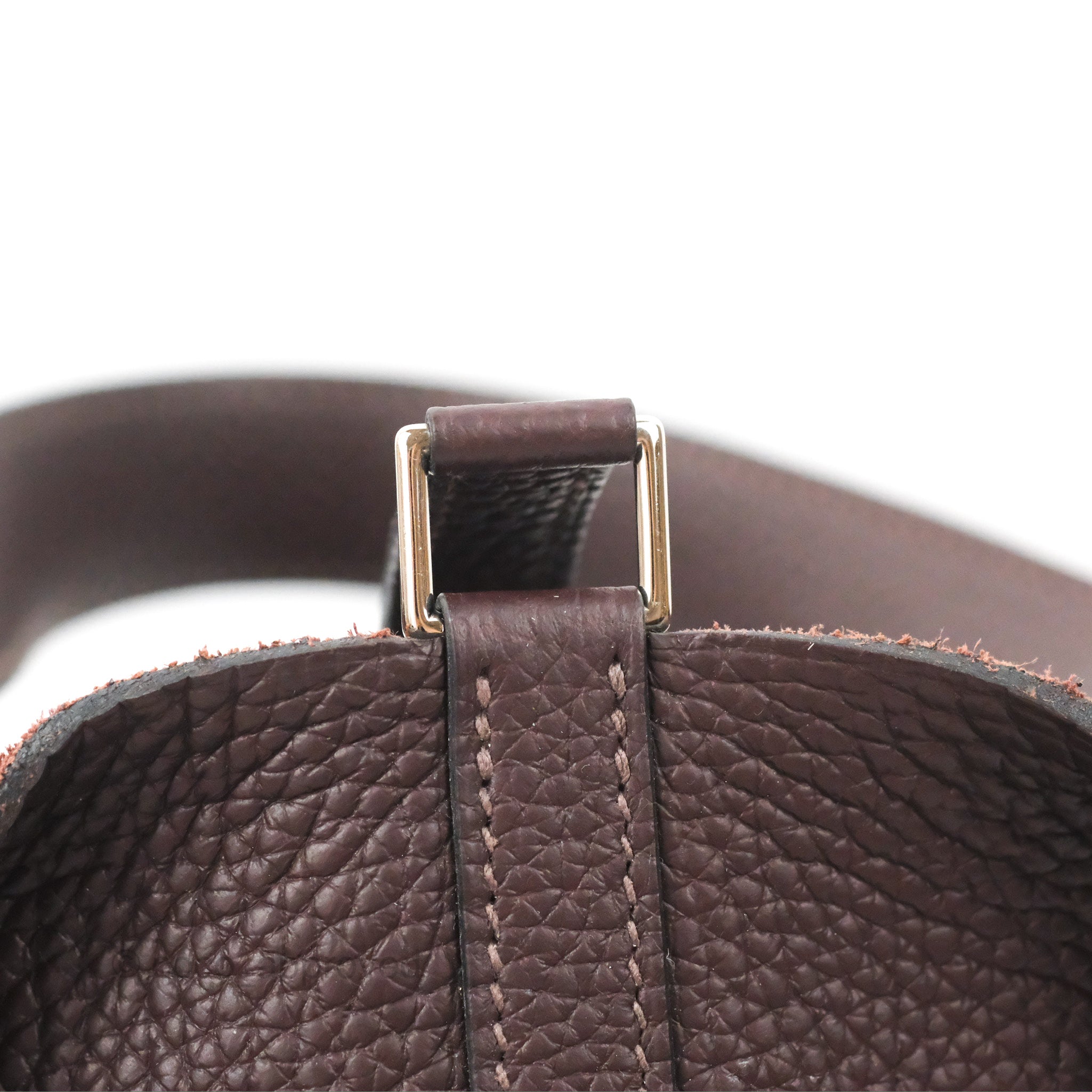 Hermes Eclat Picotin Lock 18 Rouge Sellier Clemence Palladium Hardware –  Madison Avenue Couture