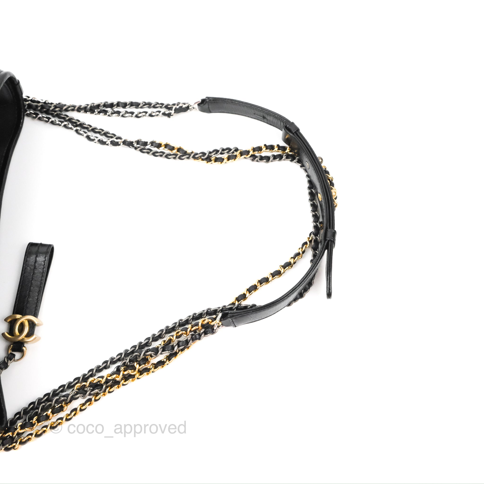 Chanel Large Gabrielle Hobo Black Aged Calfskin Mixed Hardware – Coco  Approved Studio