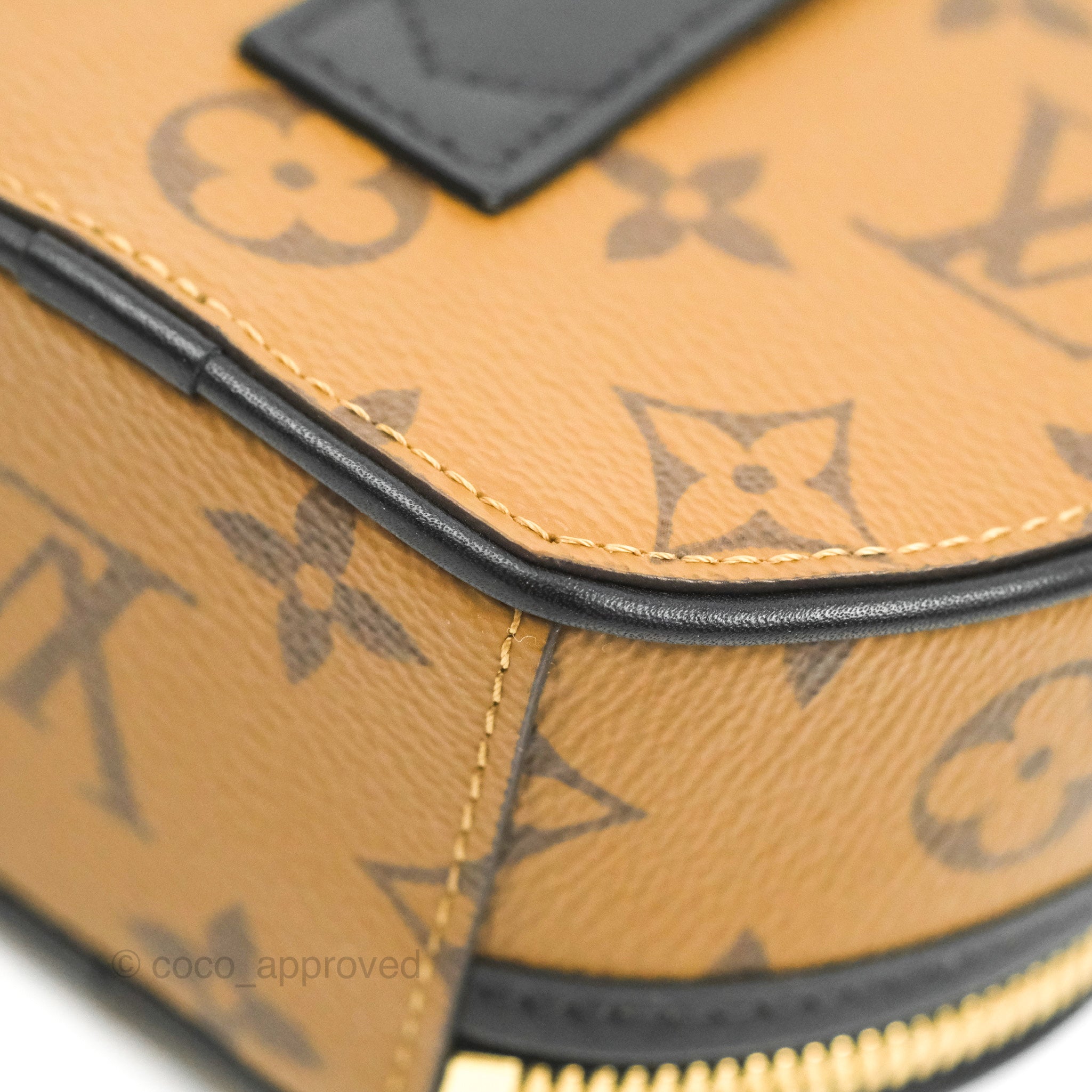 Mini Boite Chapeau Monogram Reverse Canvas - Wallets and Small Leather  Goods