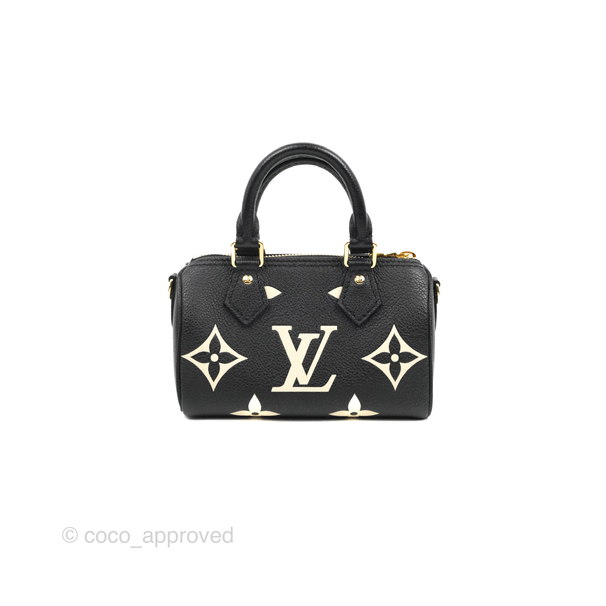 Louis Vuitton Nano Speedy Empreinte Noir - LVLENKA Luxury Consignment