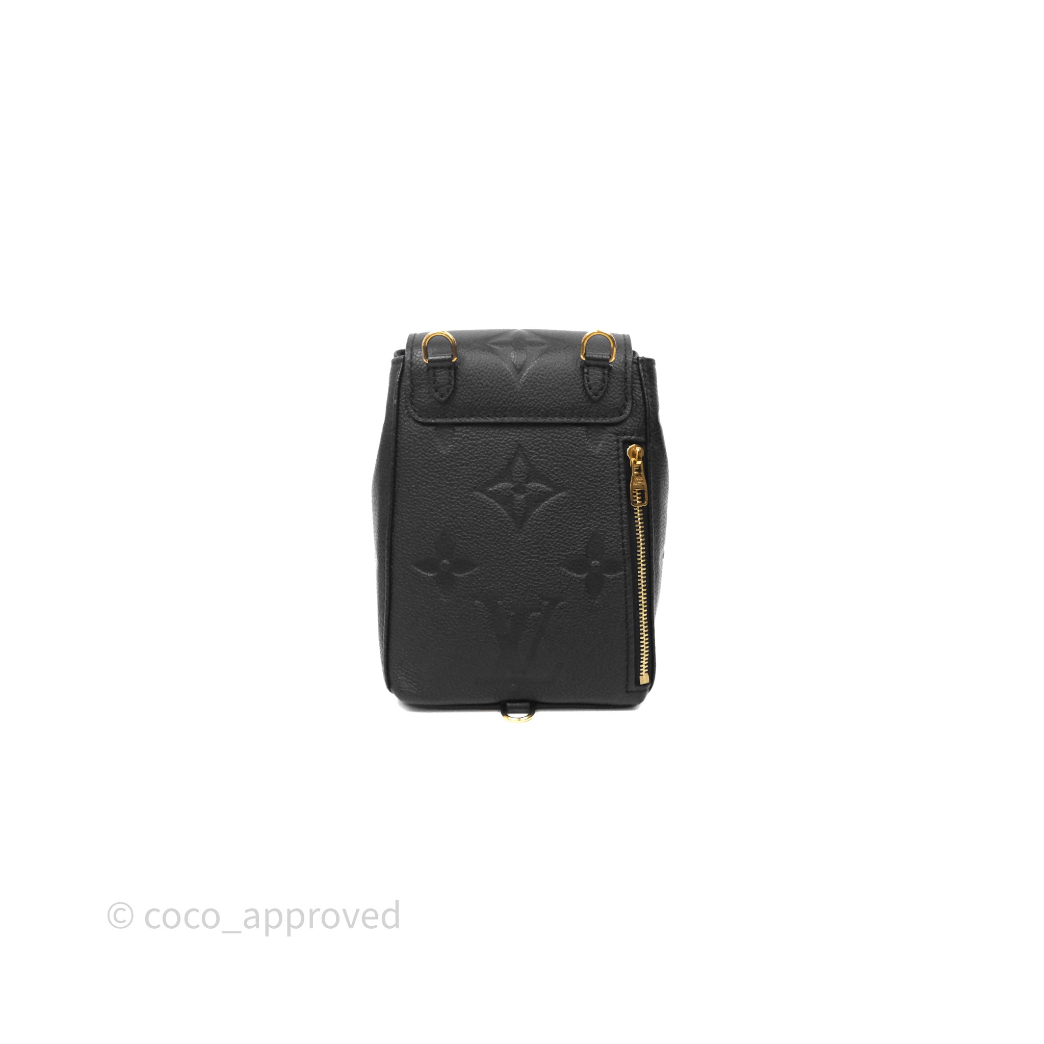 Louis Vuitton Tiny Backpack Monogram Empreinte Black – Coco Approved Studio
