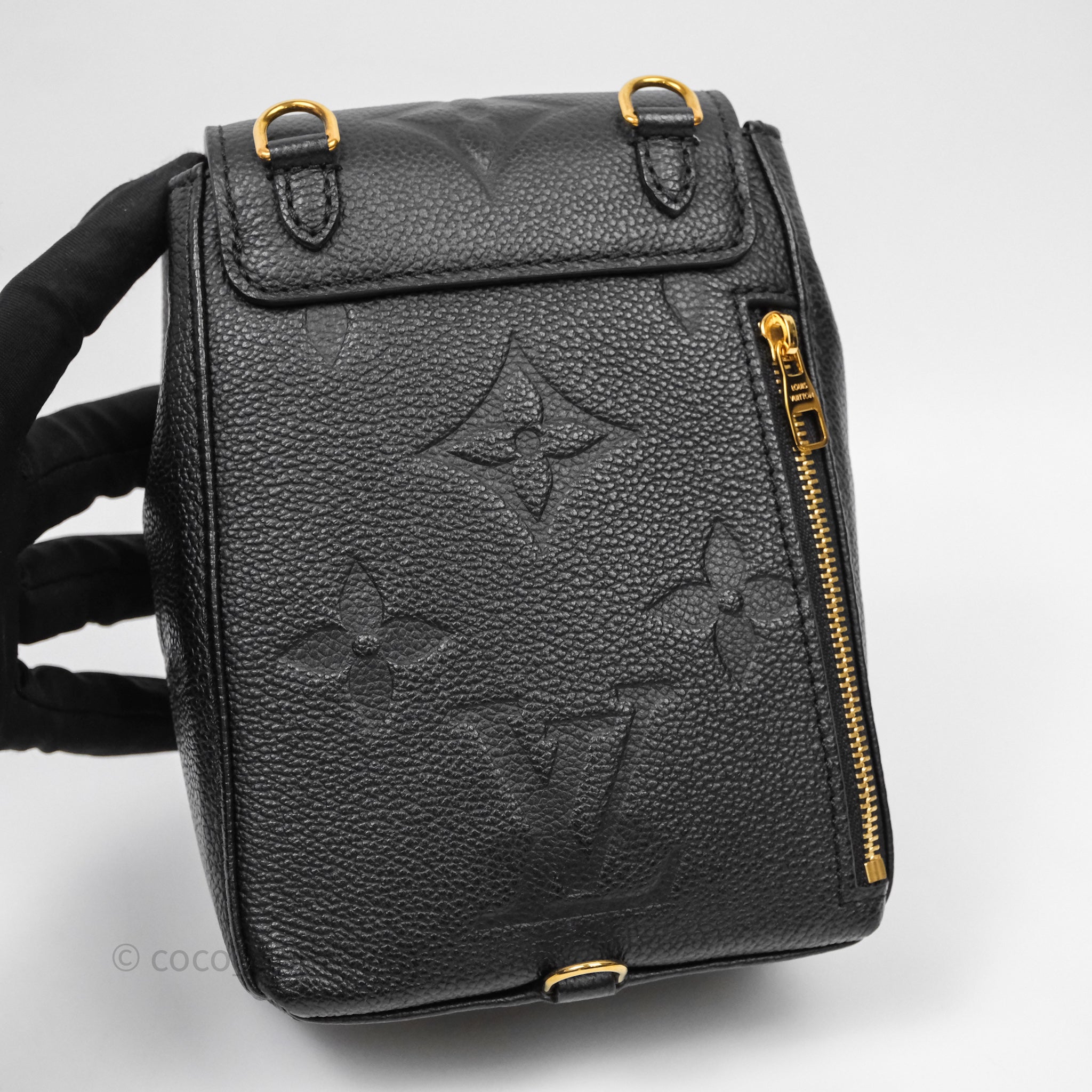 Louis Vuitton Tiny Backpack Monogram Empreinte Black – Coco Approved Studio
