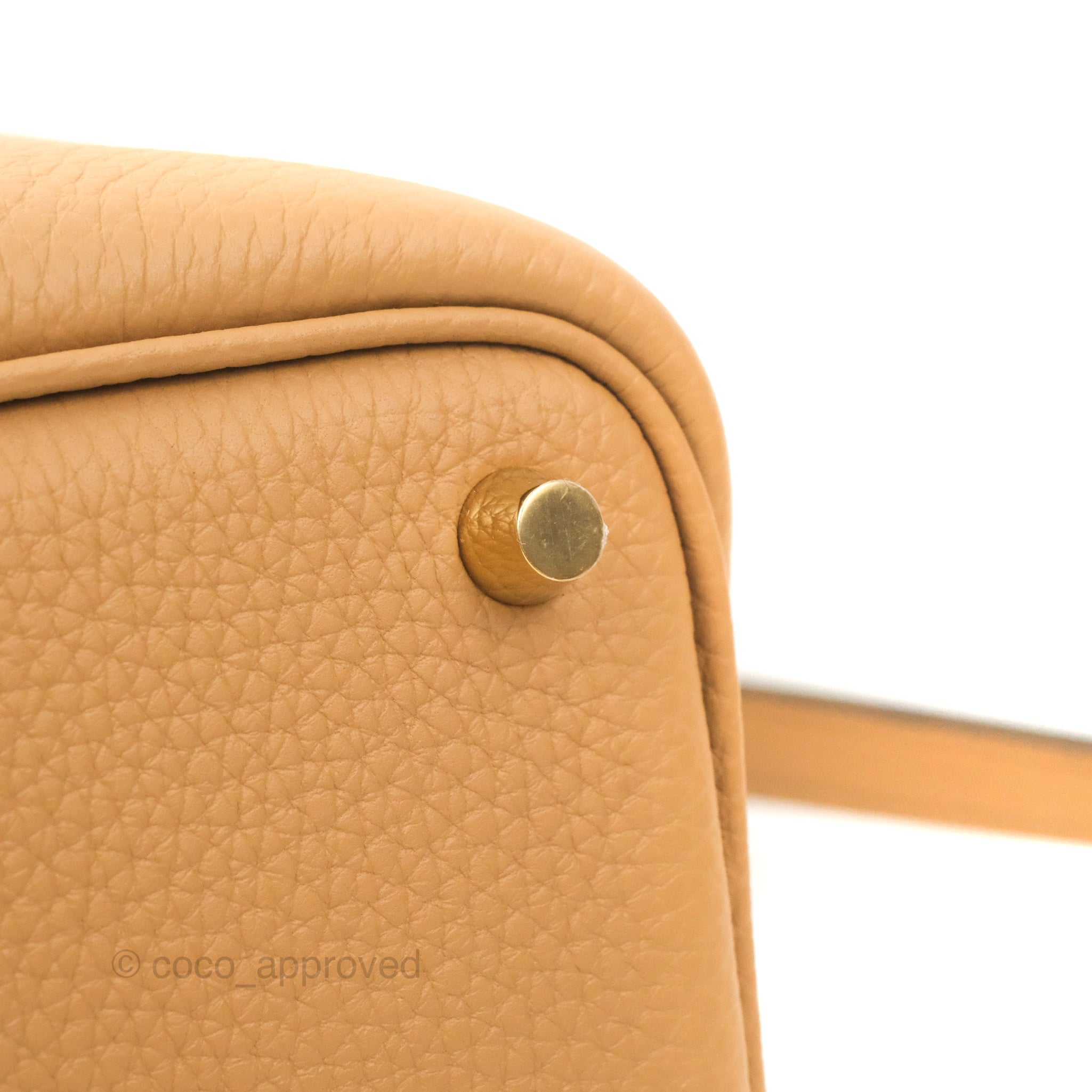 Hermès Picotin Lock Chai Clemence 18 Gold Hardware, 2023 (Like New), Brown Womens Handbag