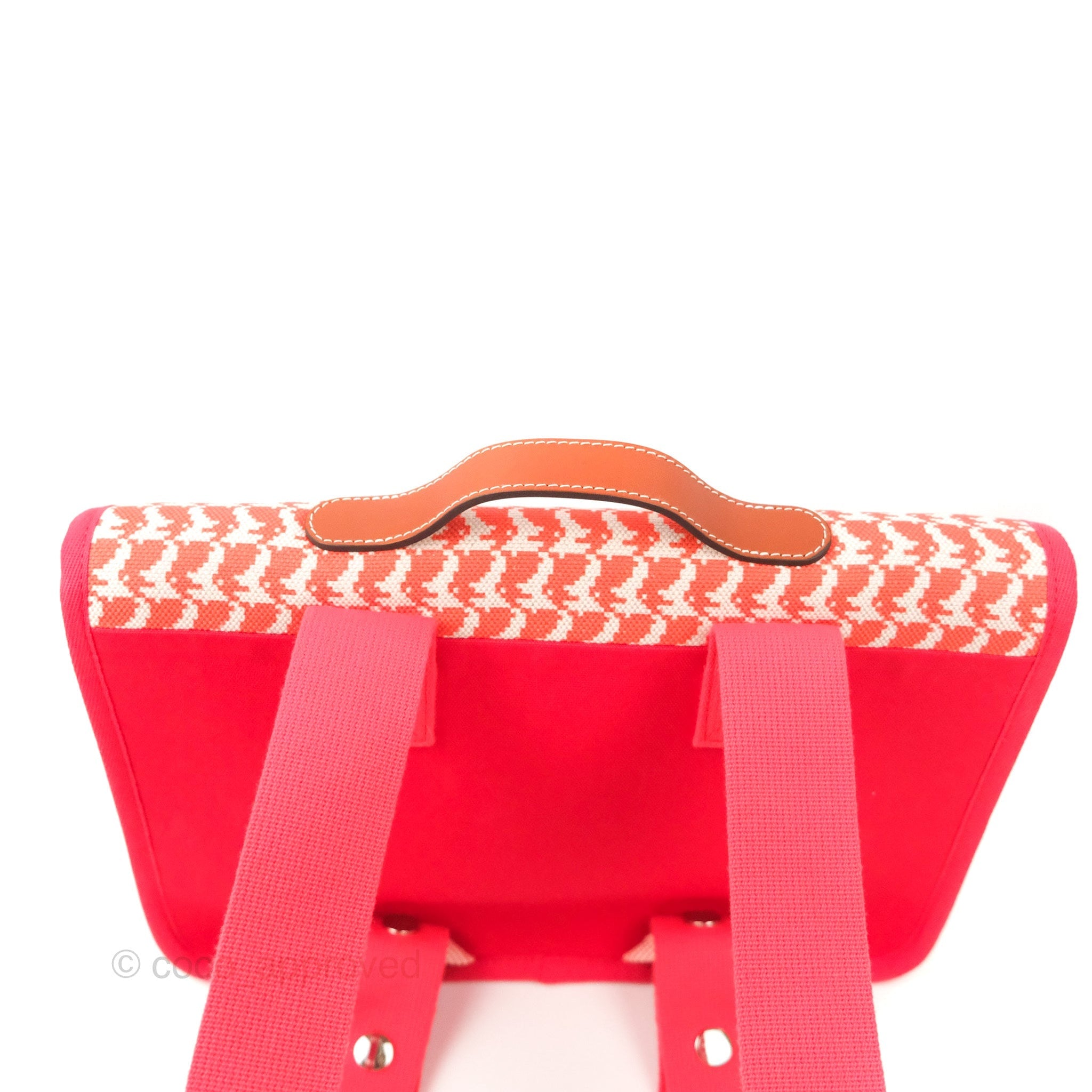 Hermes Kids Animaux Pixel Backpack Red – Coco Approved Studio