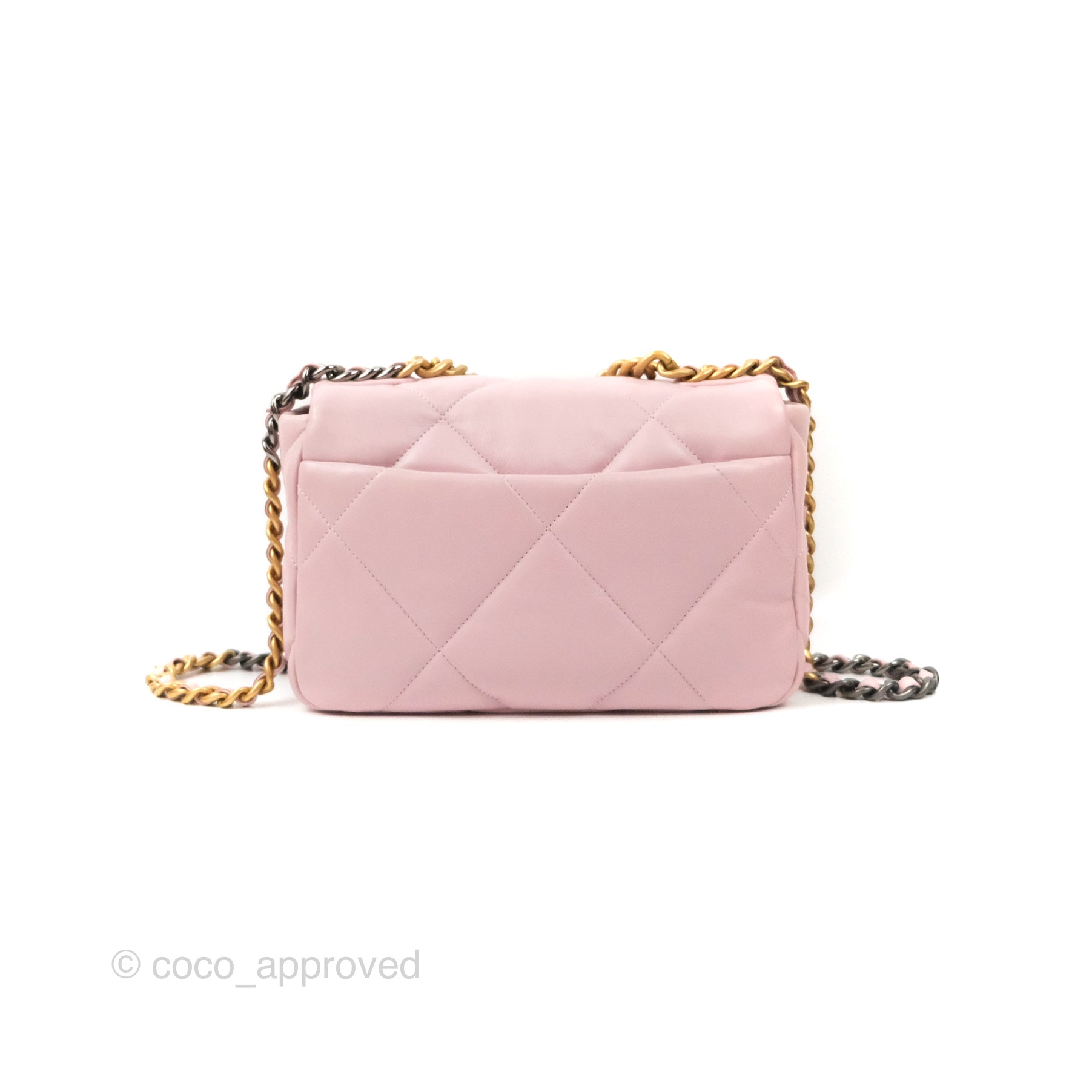 Chanel 19 Rose Clair Small