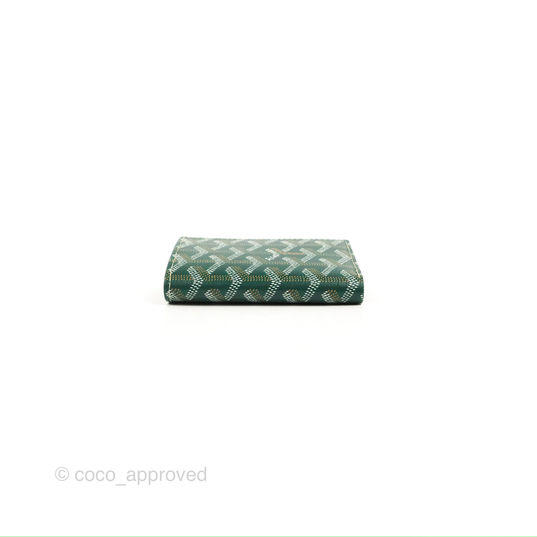 Goyard Saint Pierre Card Holder Green – Curated by Charbel