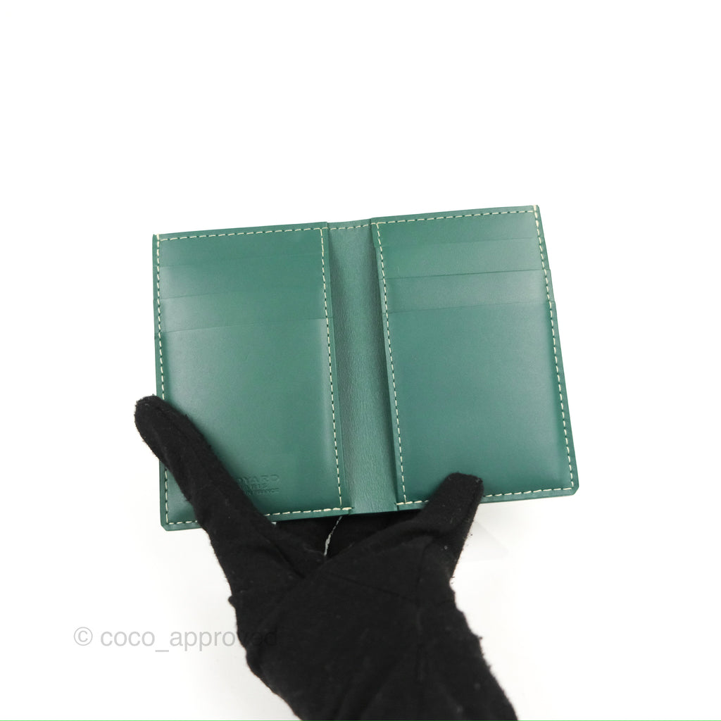 Goyard Saint Pierre Card Wallet Green Goyardine – Coco Approved Studio