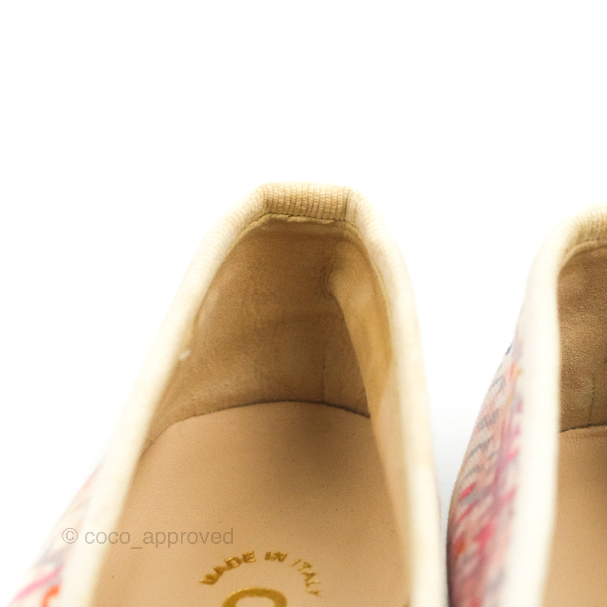 Chanel Ballerina Flats Pink/White Size 36 – Coco Approved Studio