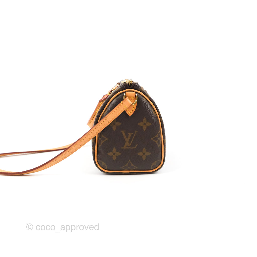 6738/LOUIS VUITTON Nano Speedy M61252 MONOGRAM PVC CANVAS