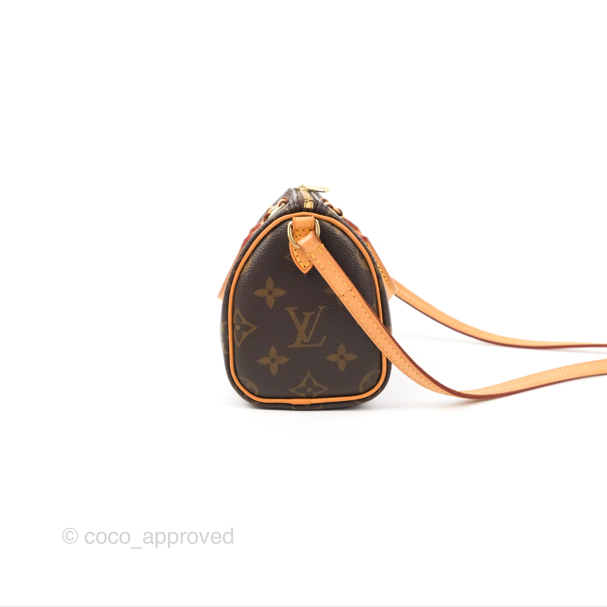Louis Vuitton Nano Speedy Monogram Empreinte Black – Coco Approved Studio