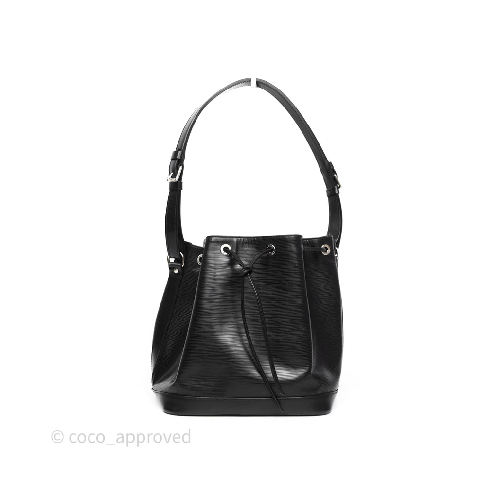 Louis Vuitton Petit Noe Shoulder Bag in Black Epi