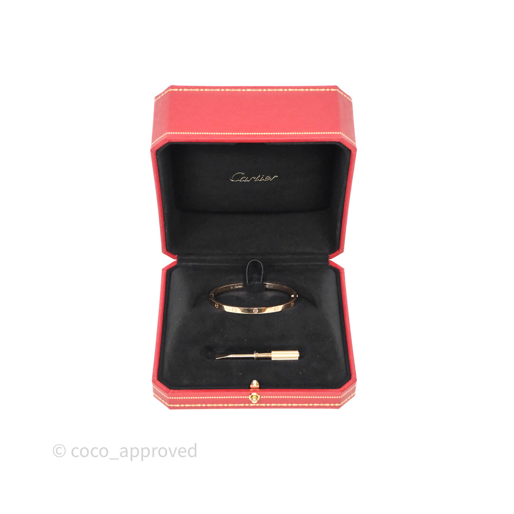 Cartier Small Love Bracelet Rose Gold