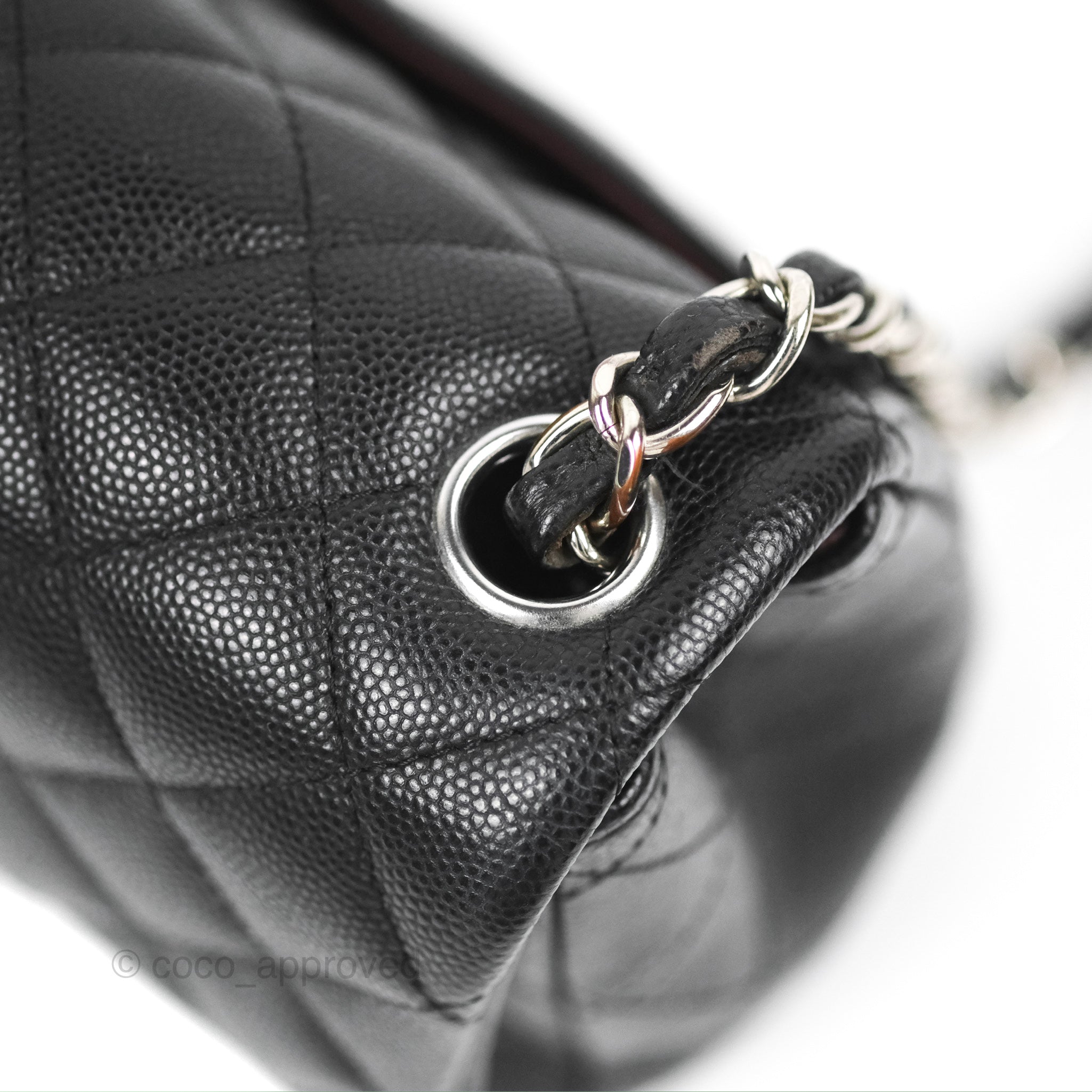 Chanel Mini (Small) Coco Handle Quilted Black Caviar Aged Gold Hardwar – Coco  Approved Studio