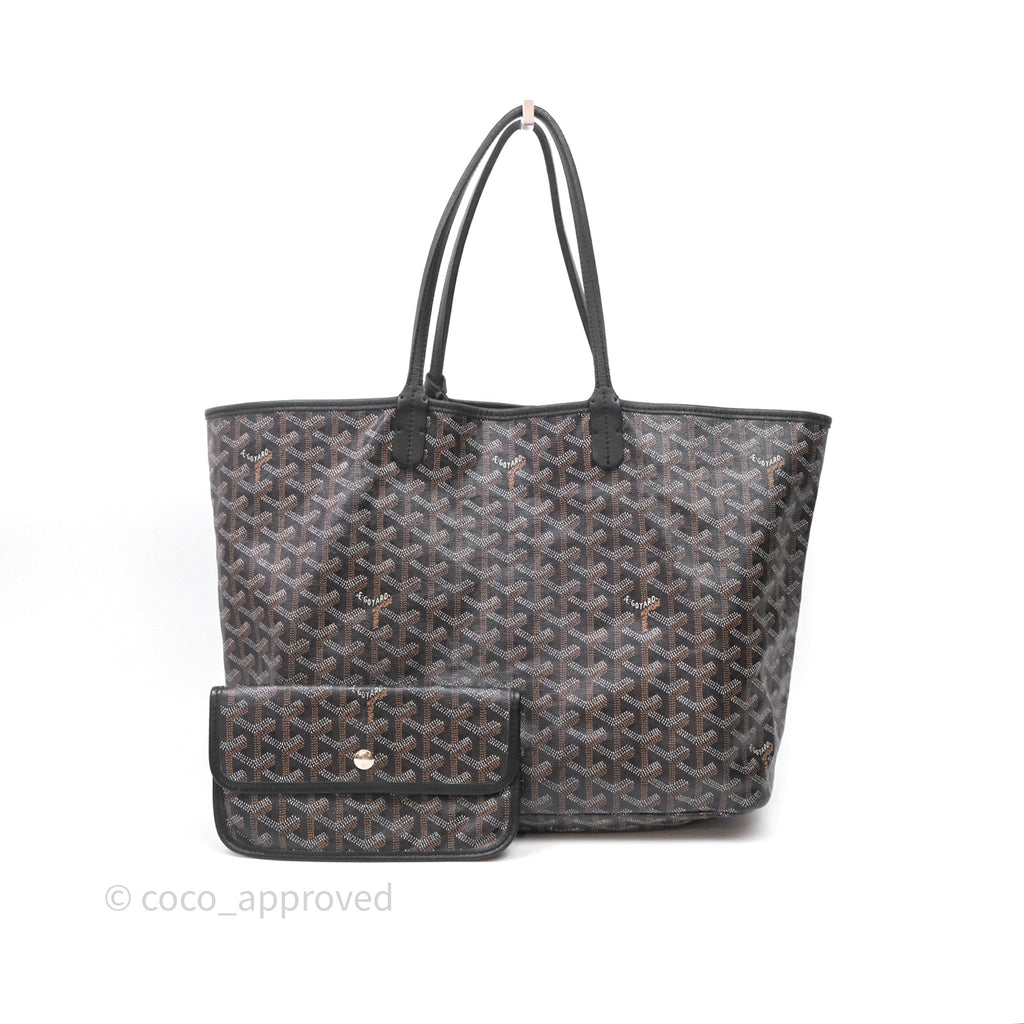 Goyard St Louis Tote PM Black