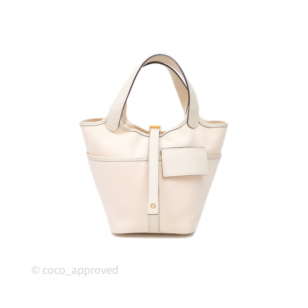 Hermès Picotin Lock 18 Cargo Pockets Nata I2 Gold Hardware