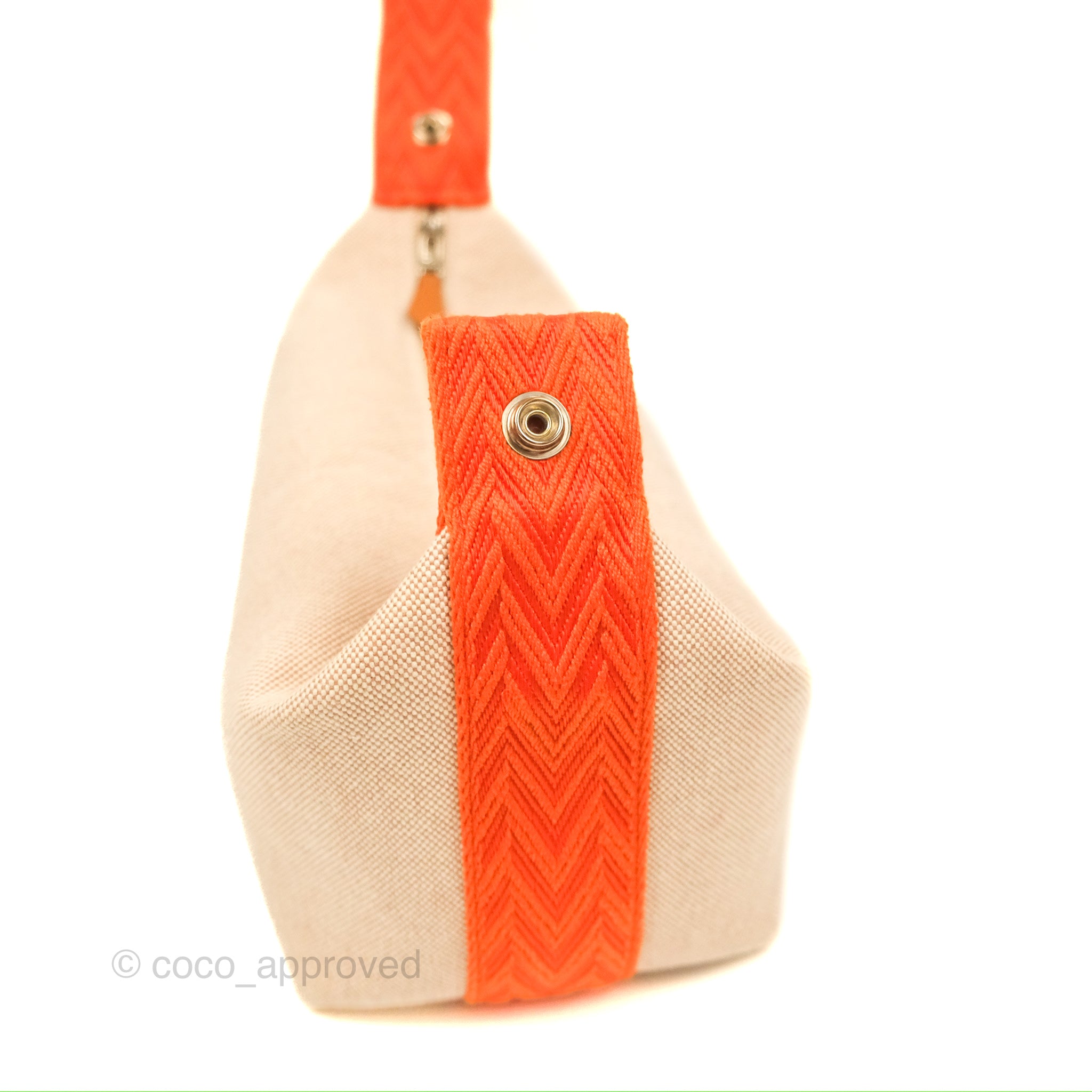 Hermès Small Bride-A-Brac Orange Feu Canvas – Coco Approved Studio