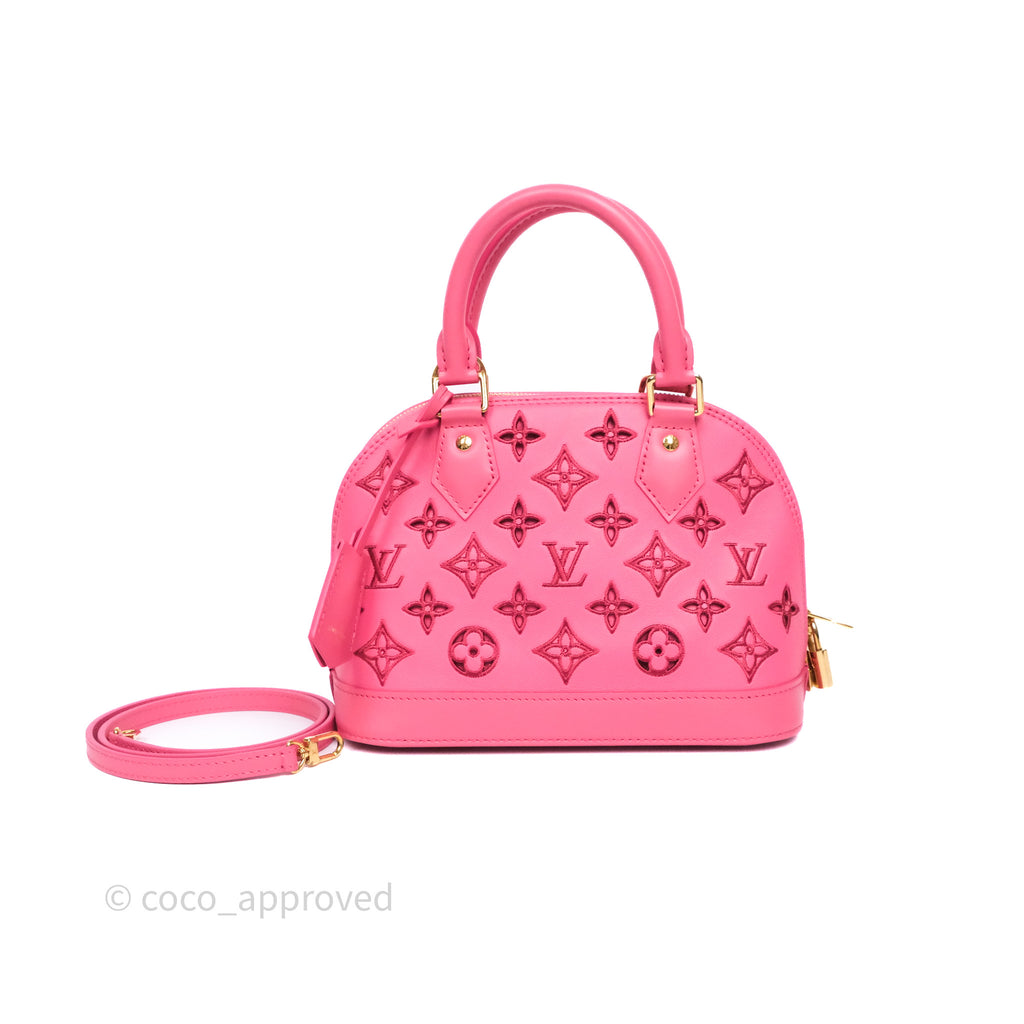 Louis Vuitton Alma BB Broderie Anglaise Rose