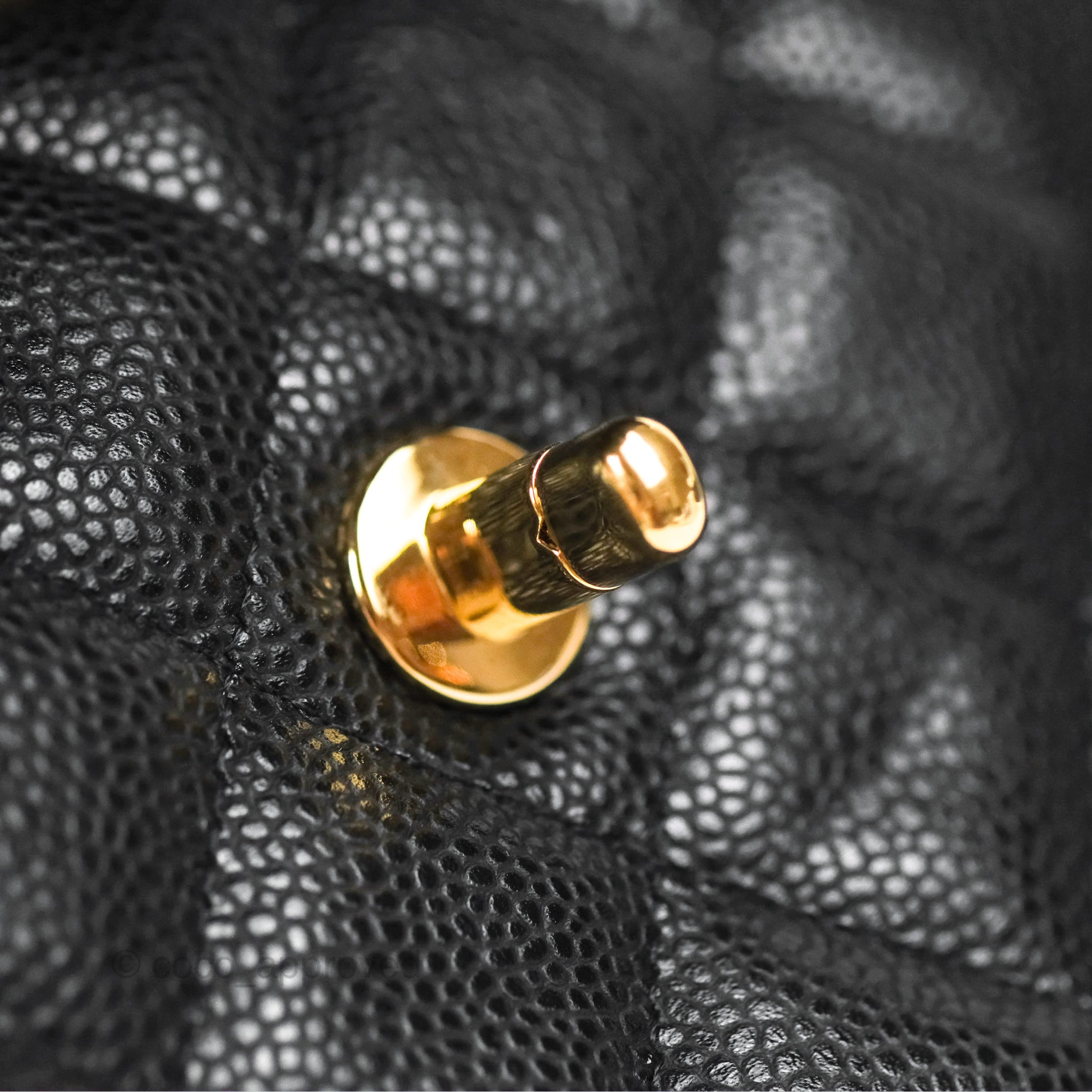 Chanel Jumbo Double Flap Black Caviar Gold Hardware⁣⁣ – Coco