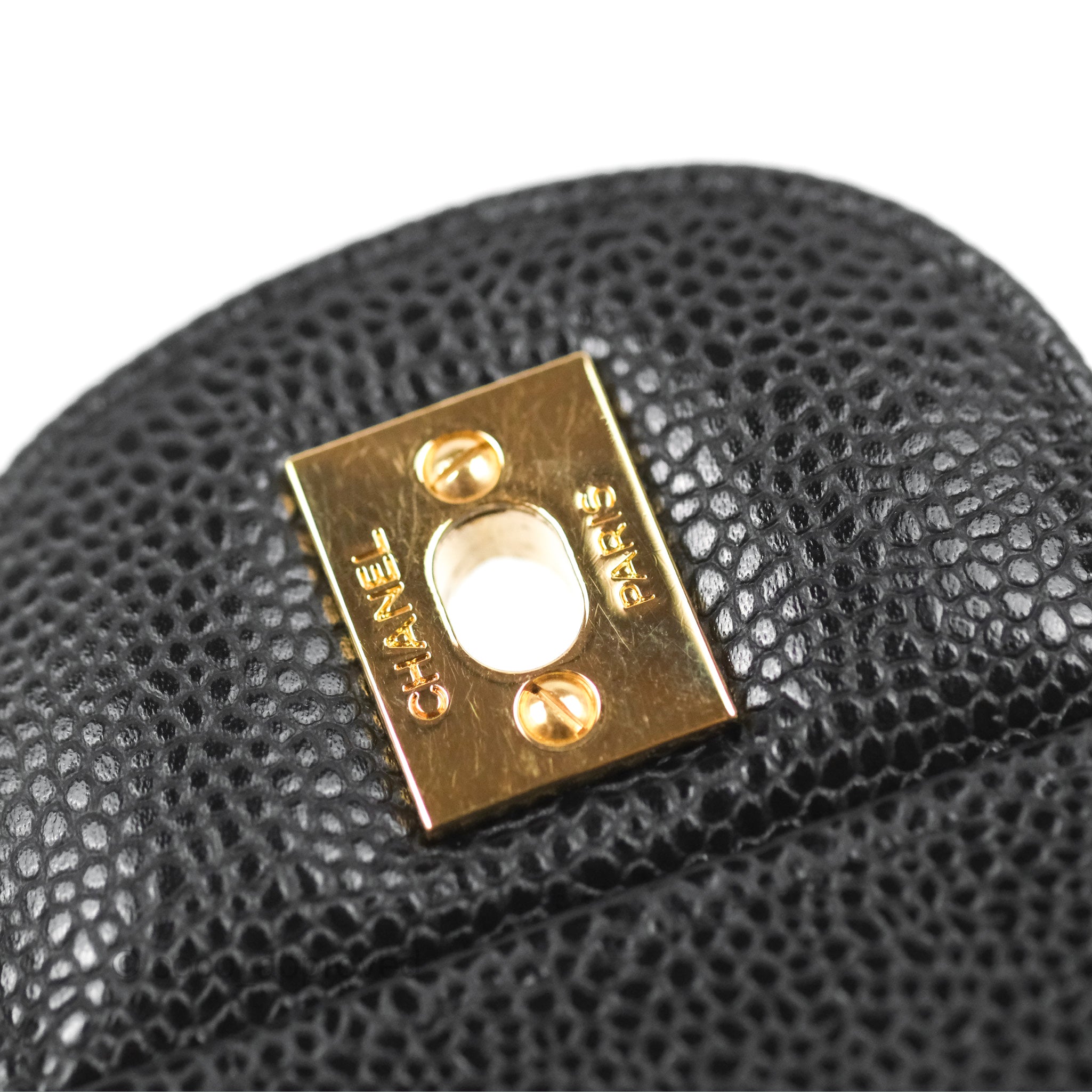Chanel Jumbo Double Flap Black Caviar Gold Hardware⁣⁣ – Coco