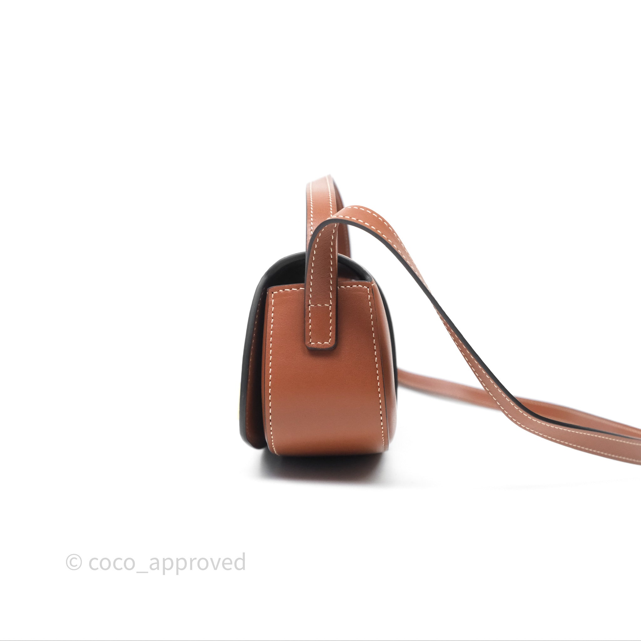 Celine Clutch on Strap Tabou Tan Calfskin – Coco Approved Studio