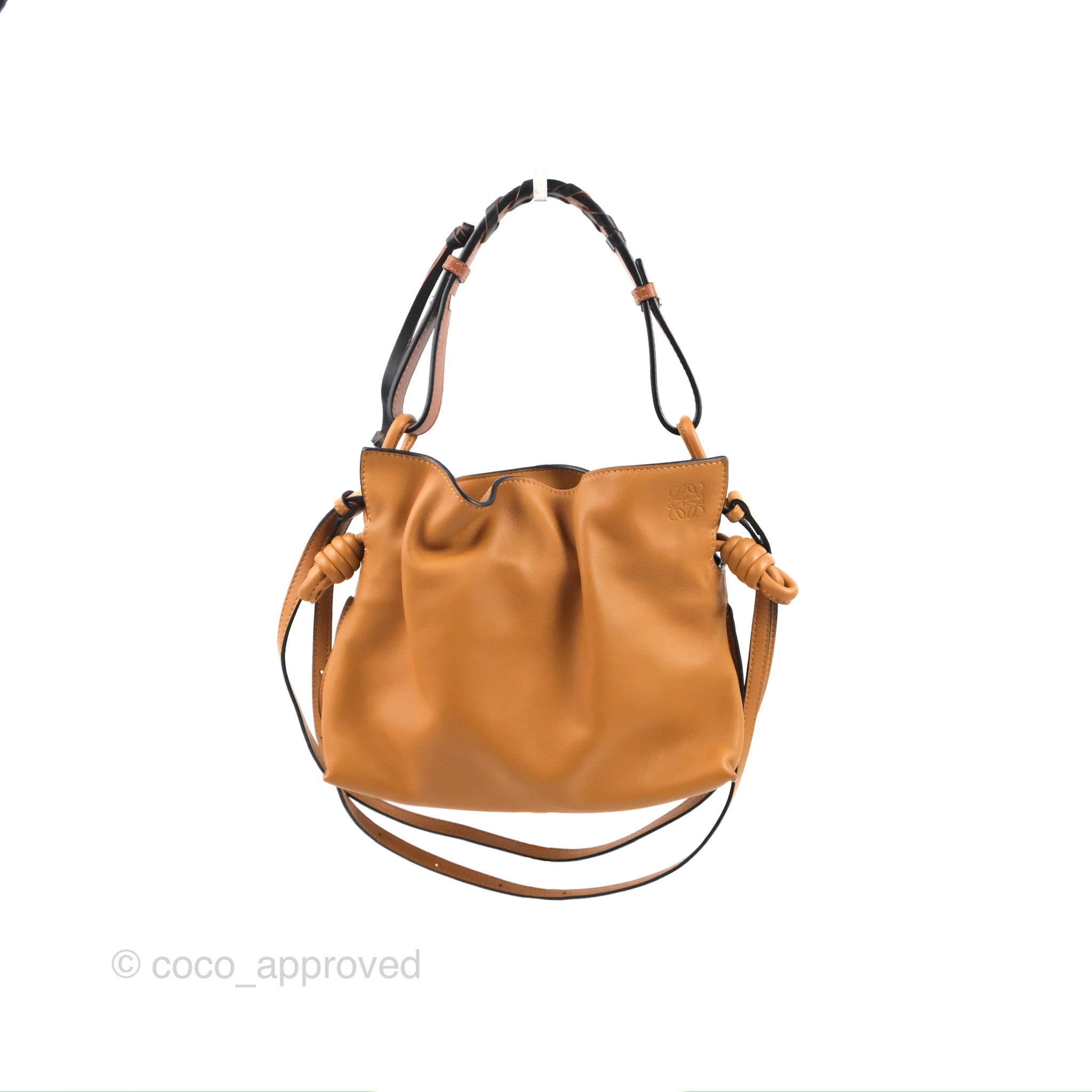 Loewe Mini Flamenco Clutch Warm Desert Nappa Calfskin with Braided 