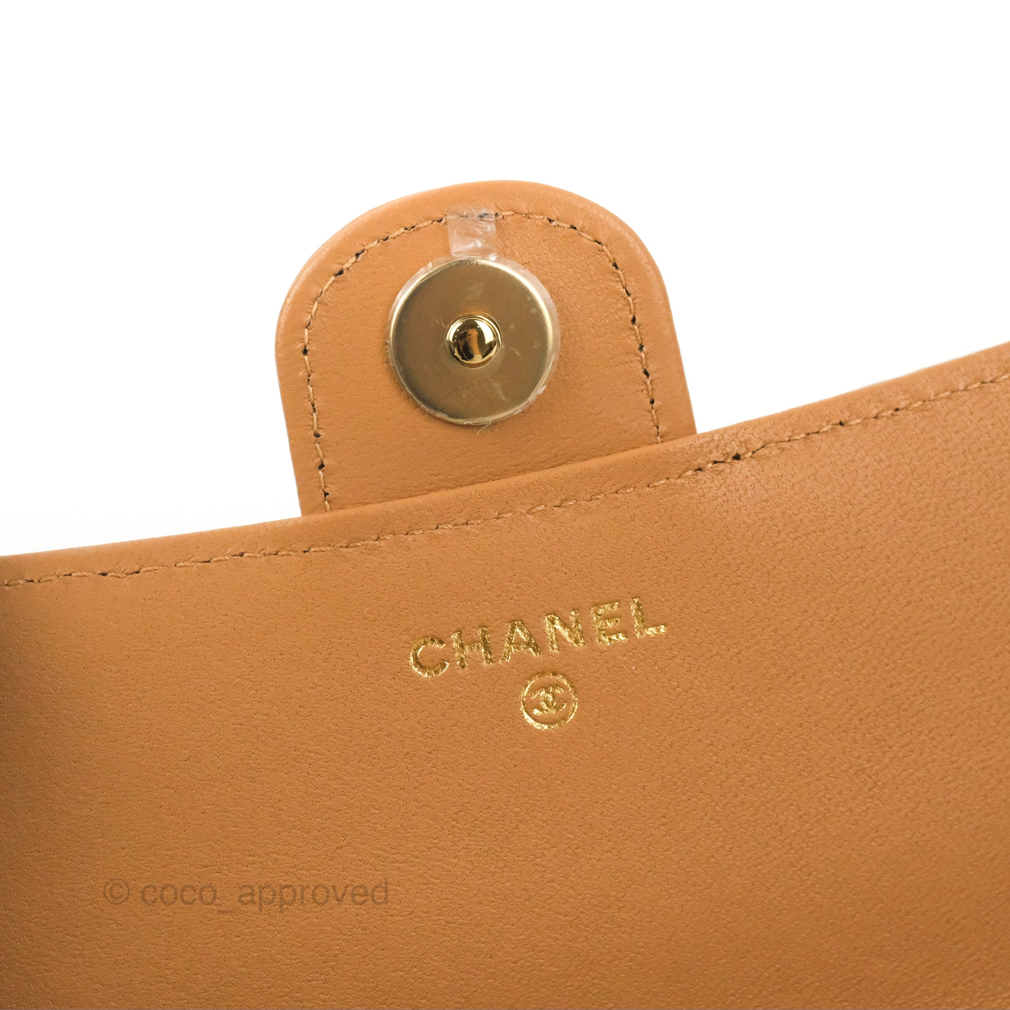 Chanel Top Handle Mini WOC Caramel Dark Beige Lambskin Gold Hardware – Coco  Approved Studio