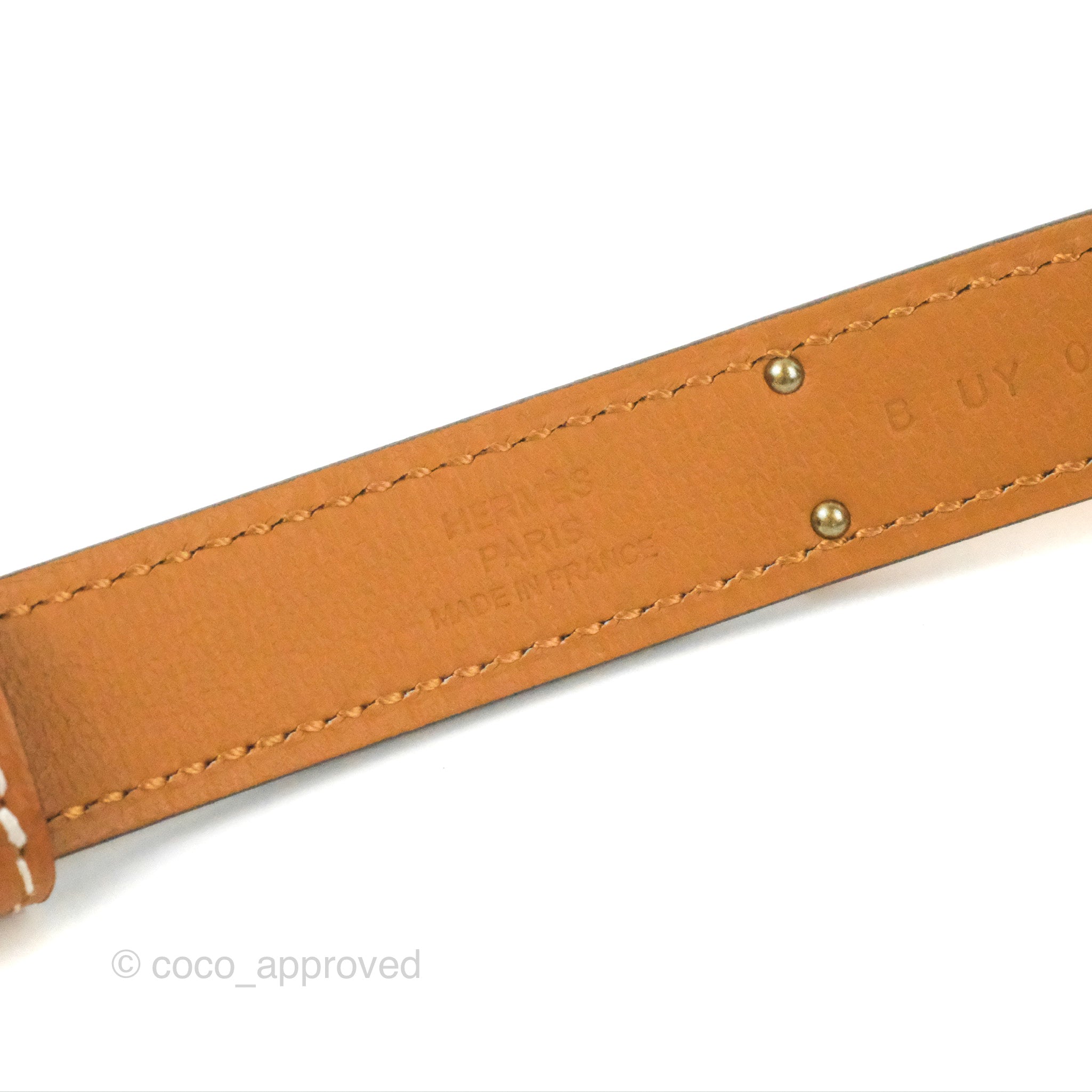 Hermès Kelly Belt Rouge Casaque Q5 Gold Plated Kelly Buckle Epsom