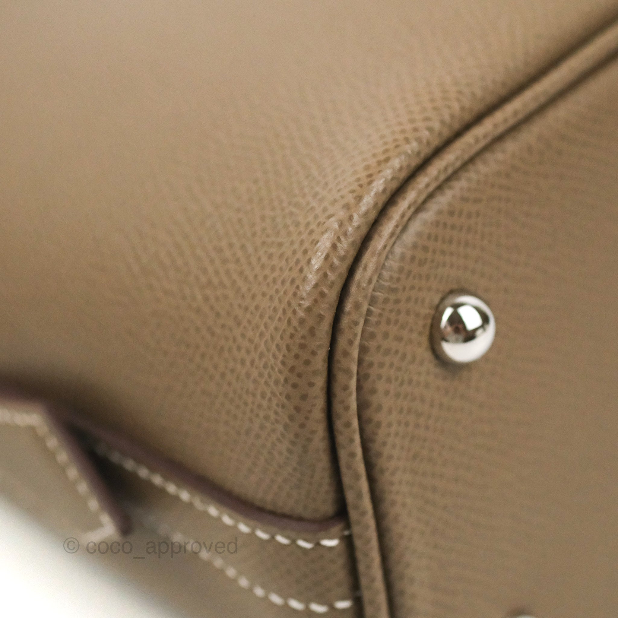 Hermes Bolide 1923 Mini 25 Bag Etoupe Gold Hardware Epsom Leather –  Mightychic