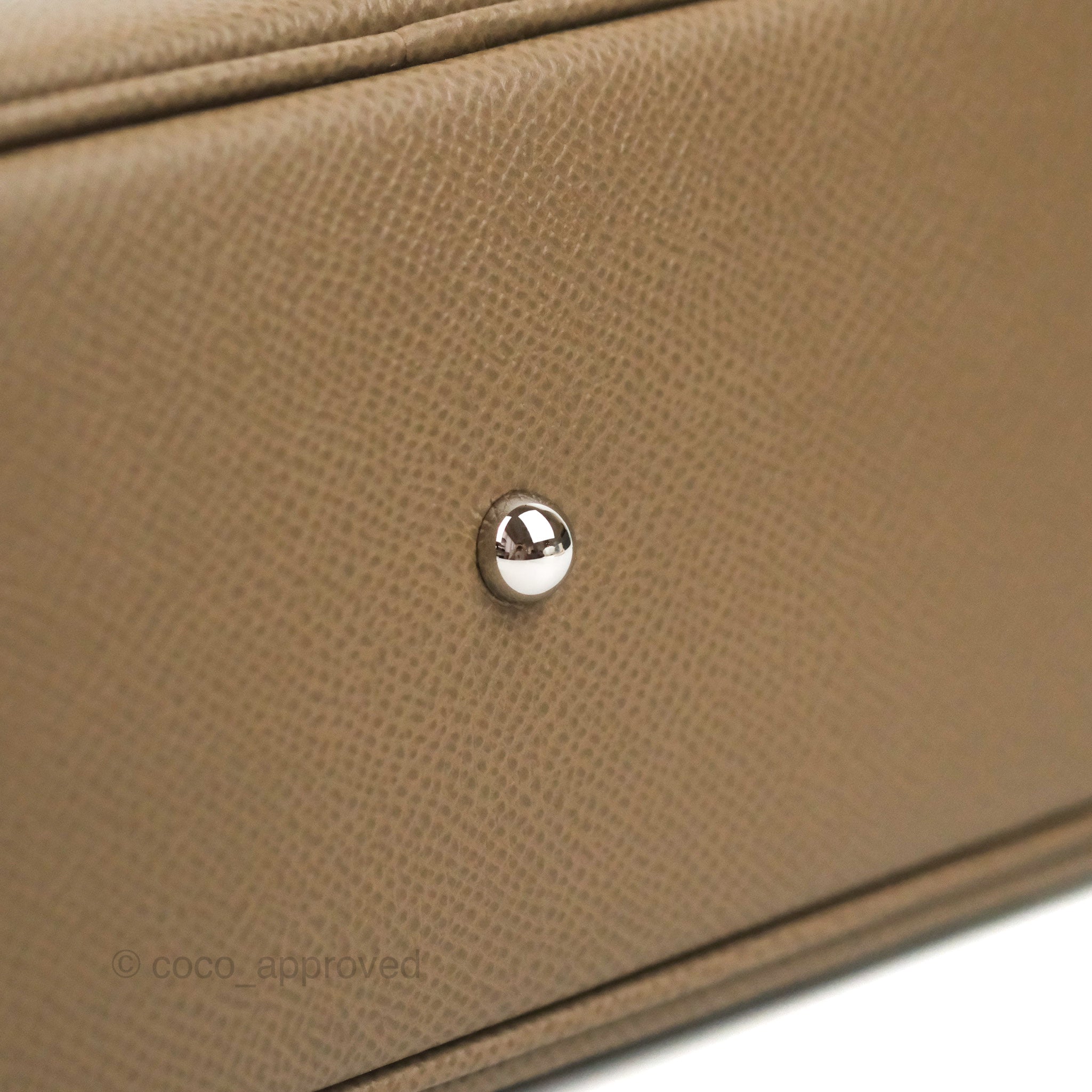 Hermès Bolide 27cm Craie 10 Veau Swift Palladium Hardware – SukiLux