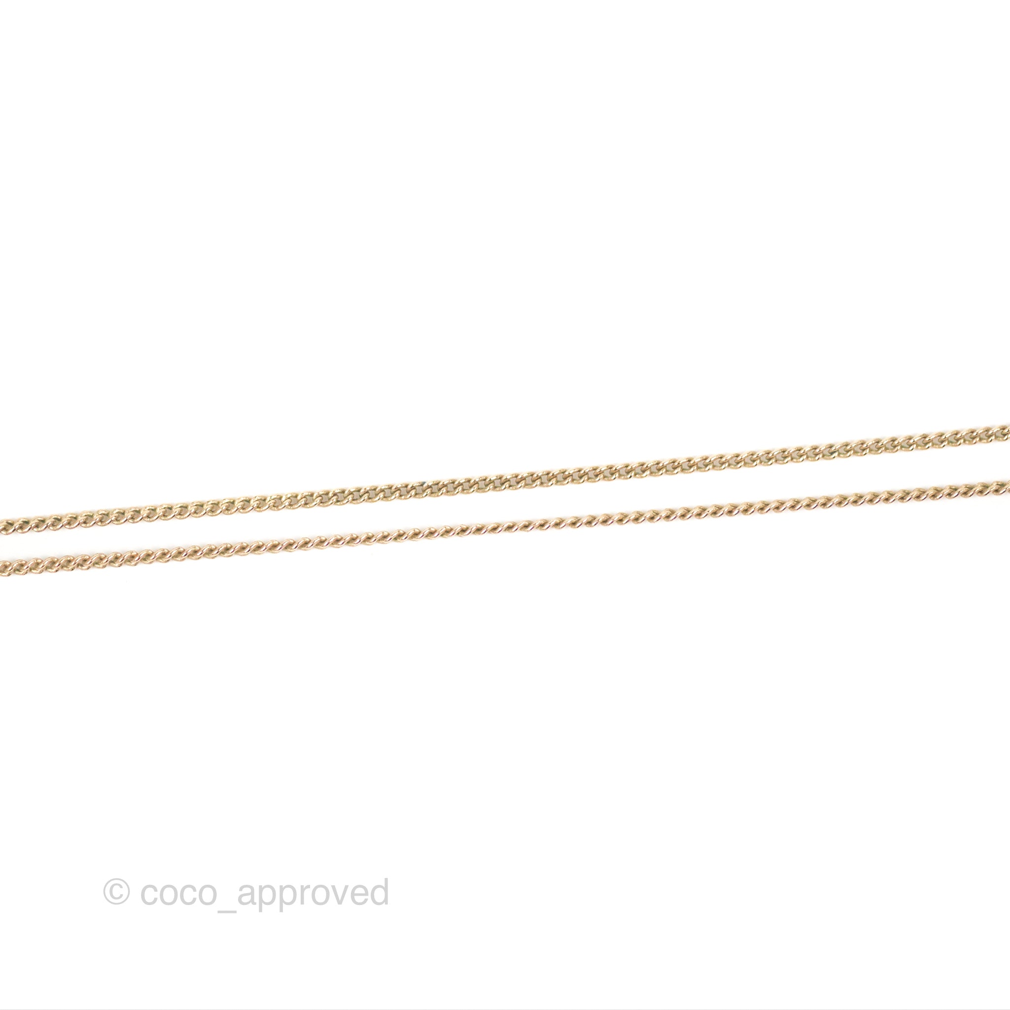 Chanel Crystal CC Necklace Gold Tone 10P – Coco Approved Studio