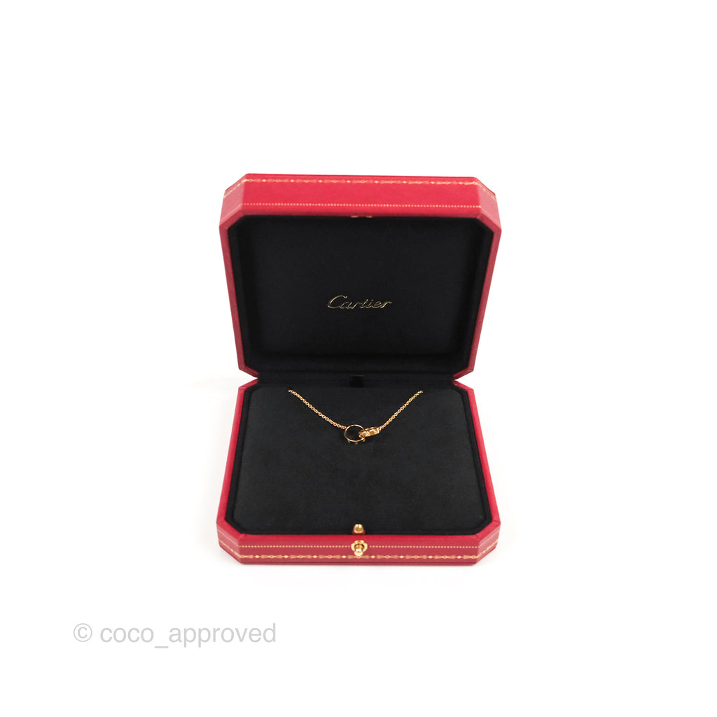 Cartier Love Necklace Yellow Gold