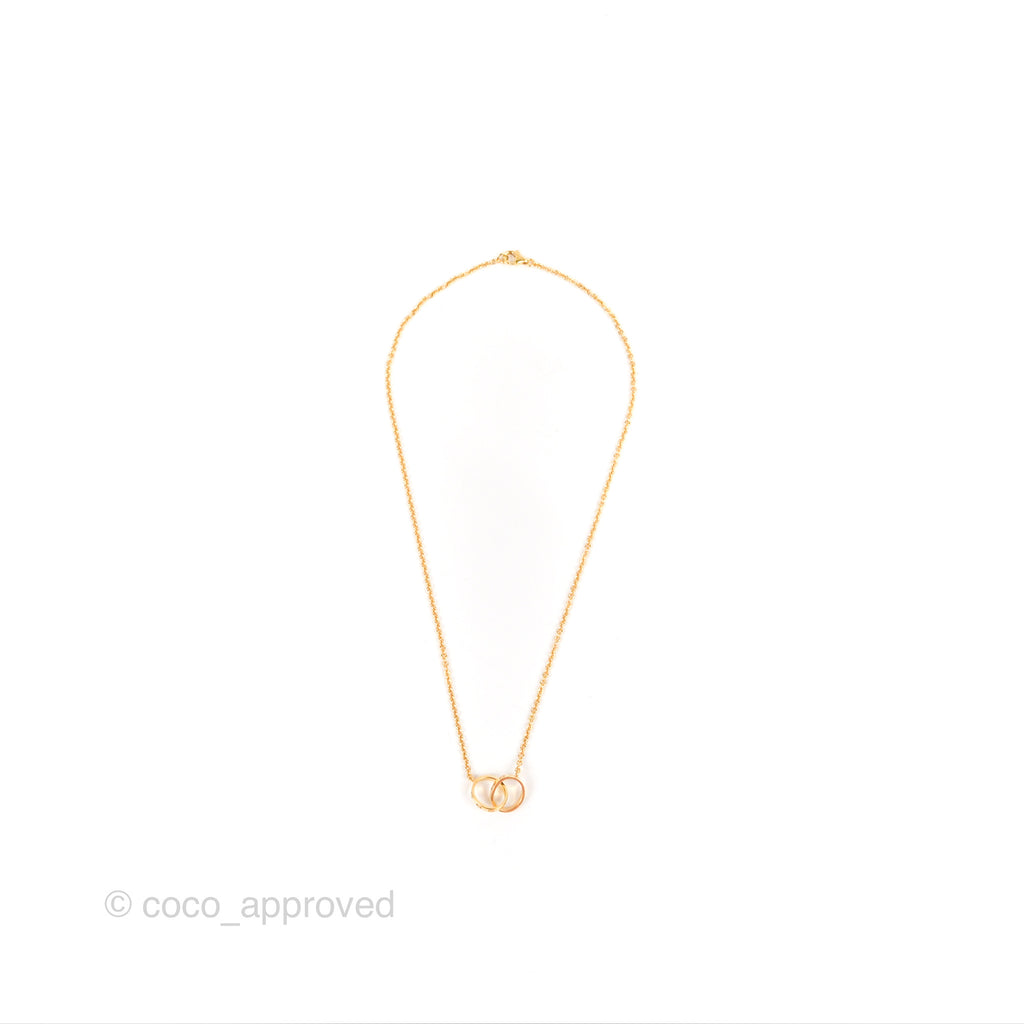 Tiffany Lock Pendant in Yellow Gold with Diamonds, Large | Tiffany & Co.