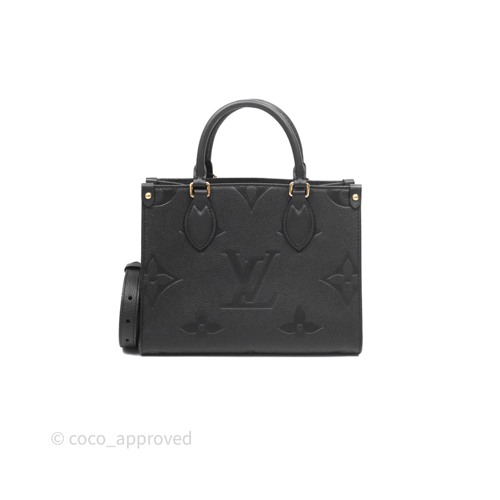Louis Vuitton OnTheGo Monogram PM Black