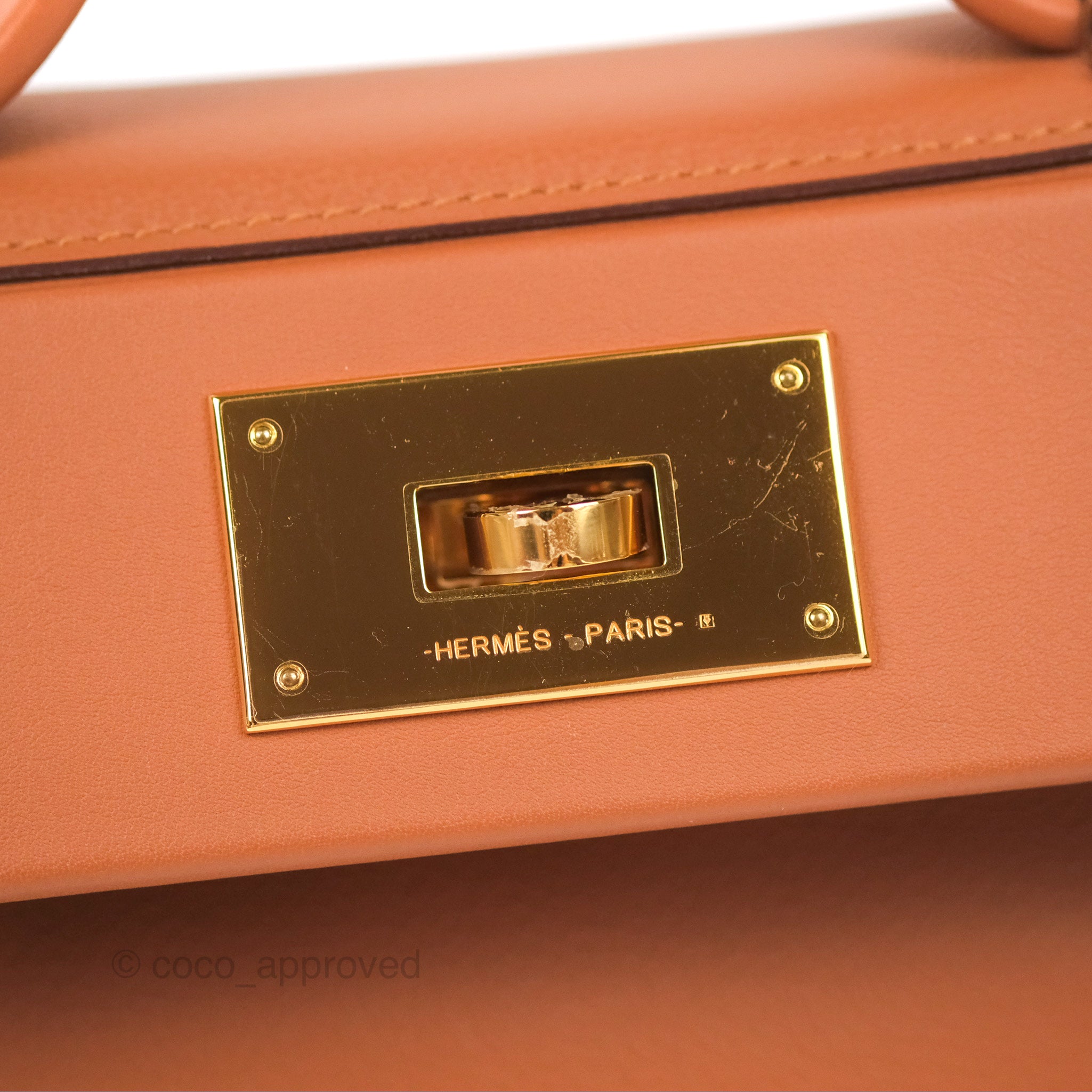 Hermès 24/24 21 Mini Gold Evercolor Gold Hardware – Coco Approved