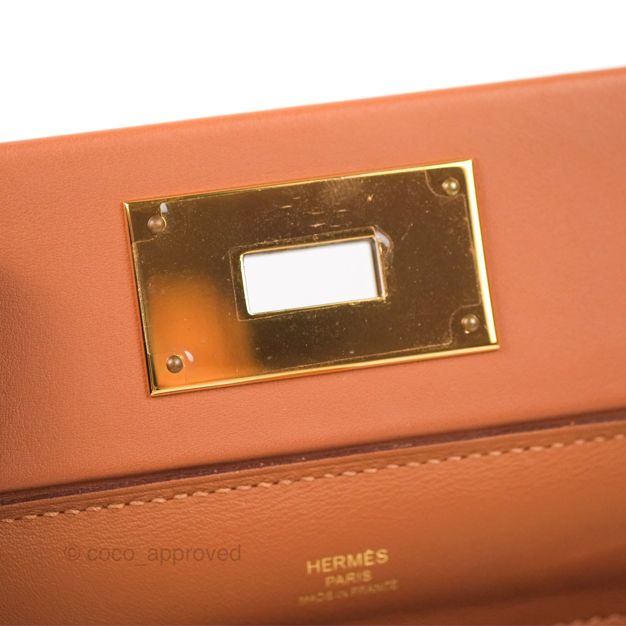 Hermes Tricolor 24/24 Mini 21 Evercolor Bag – The Closet