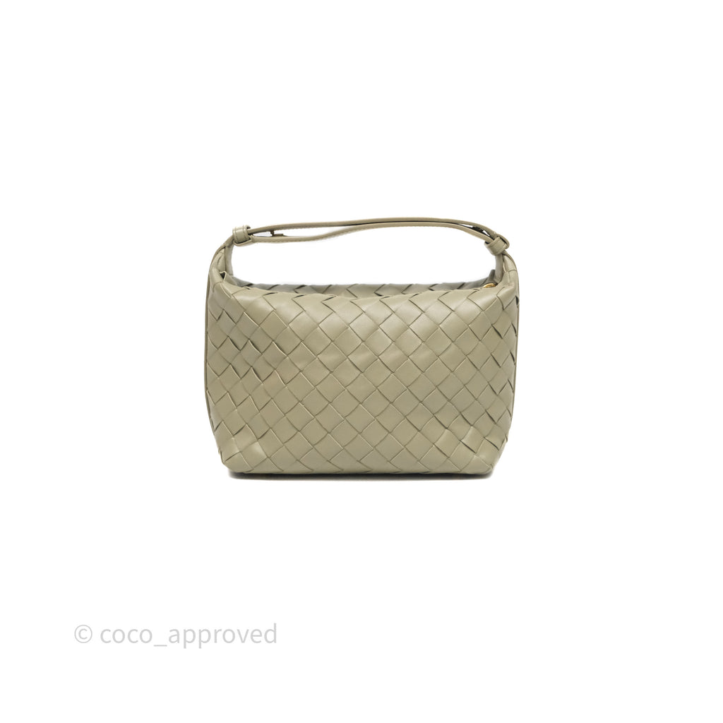 Bottega Veneta Wallace Bag Intrecciato Olive Green