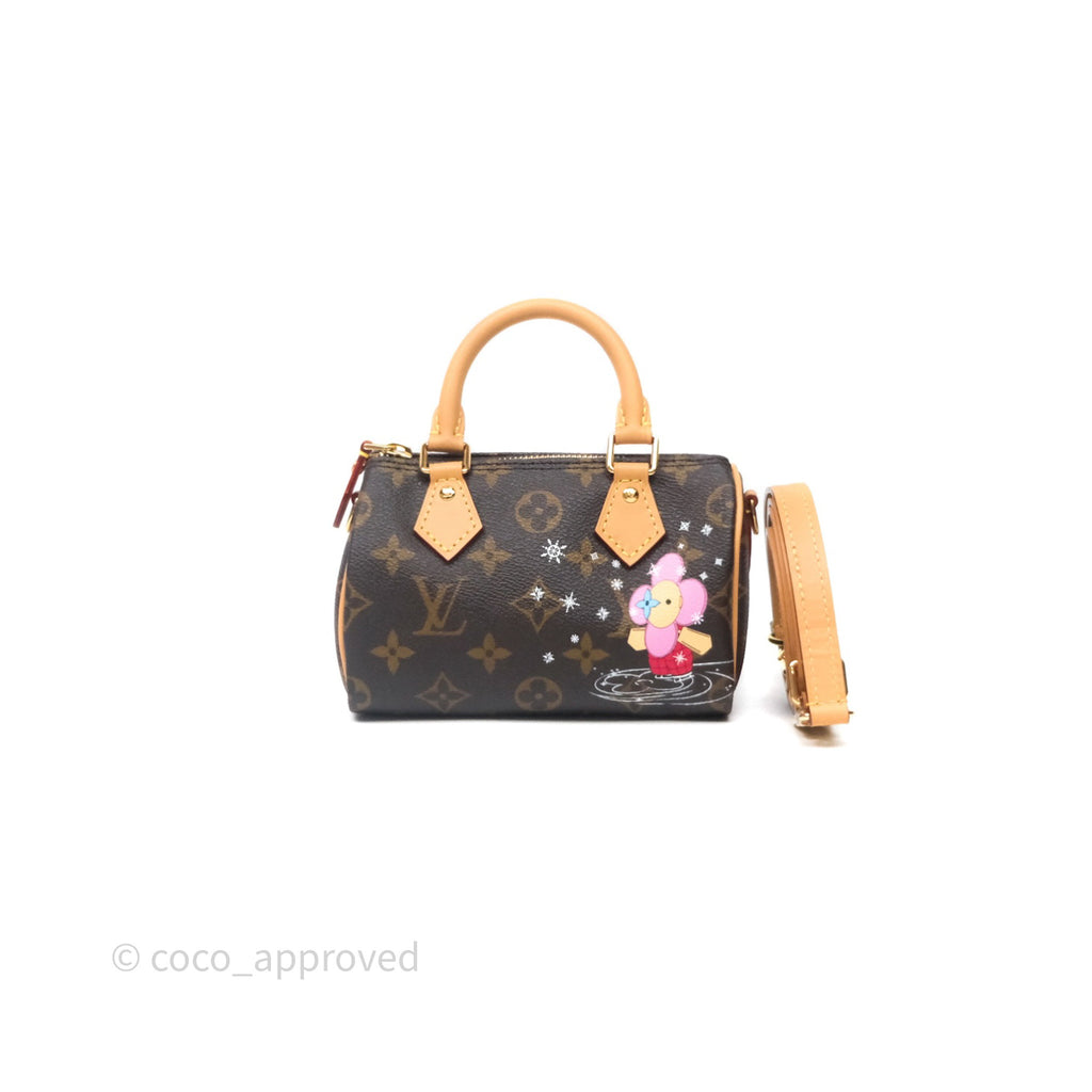 Louis Vuitton Nano Speedy Monogram Vivienne Christmas Edition