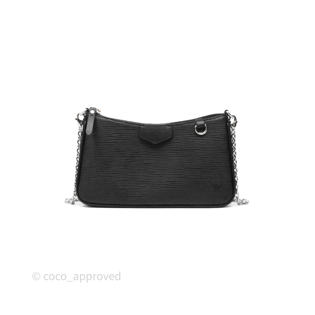 Louis Vuitton Epi Easy Pouch On Strap Black
