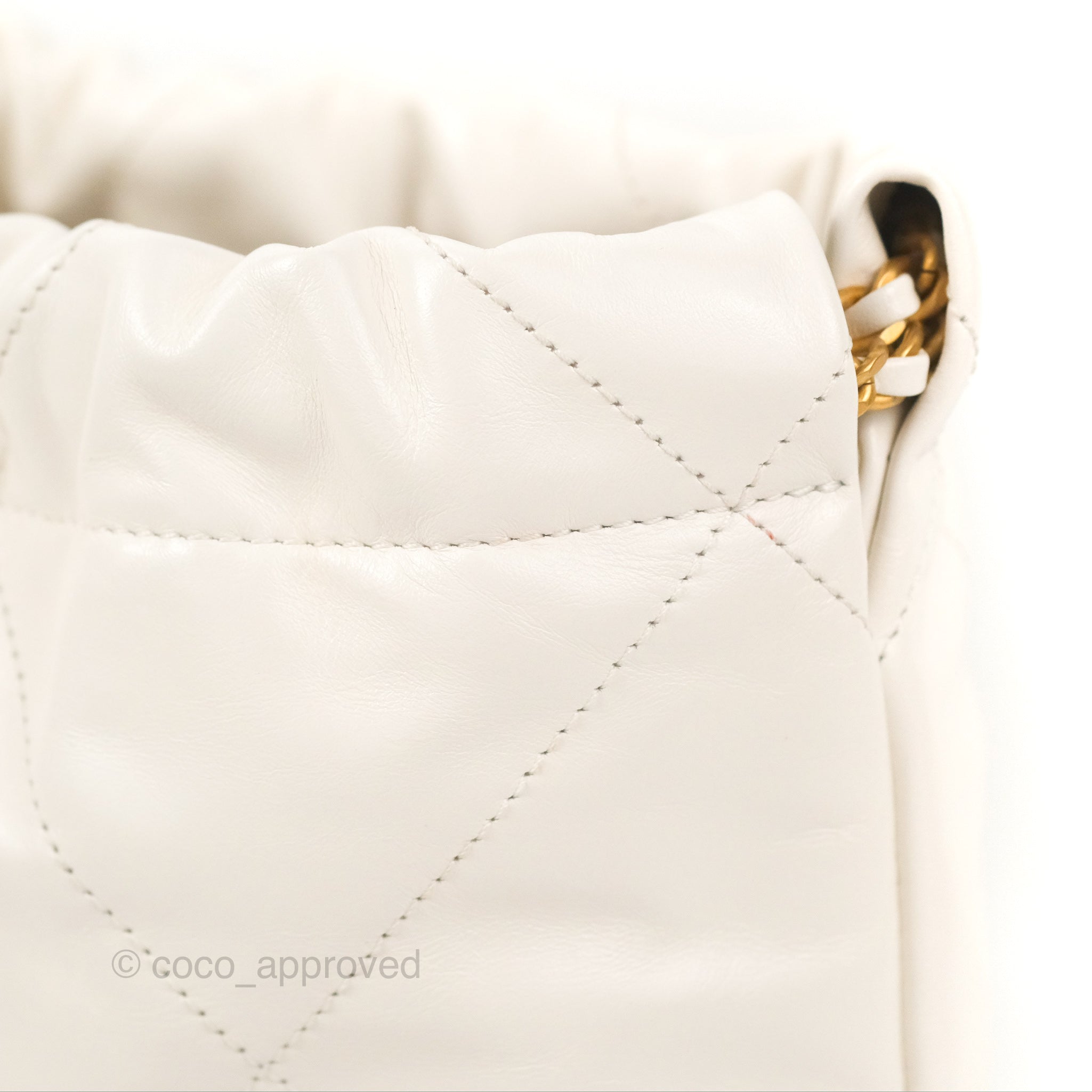 Chanel 22 Small Handbag White - Kaialux