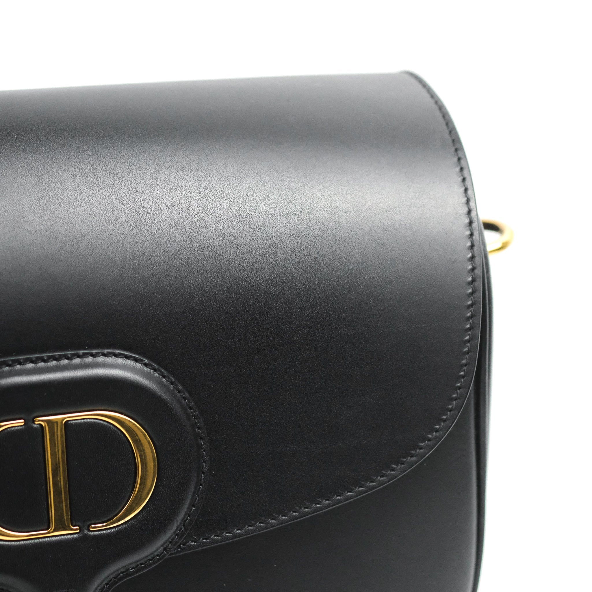 Christian Dior Latte Box Calfskin Large Bobby Bag Gold Hardware, 2020 (Like New)