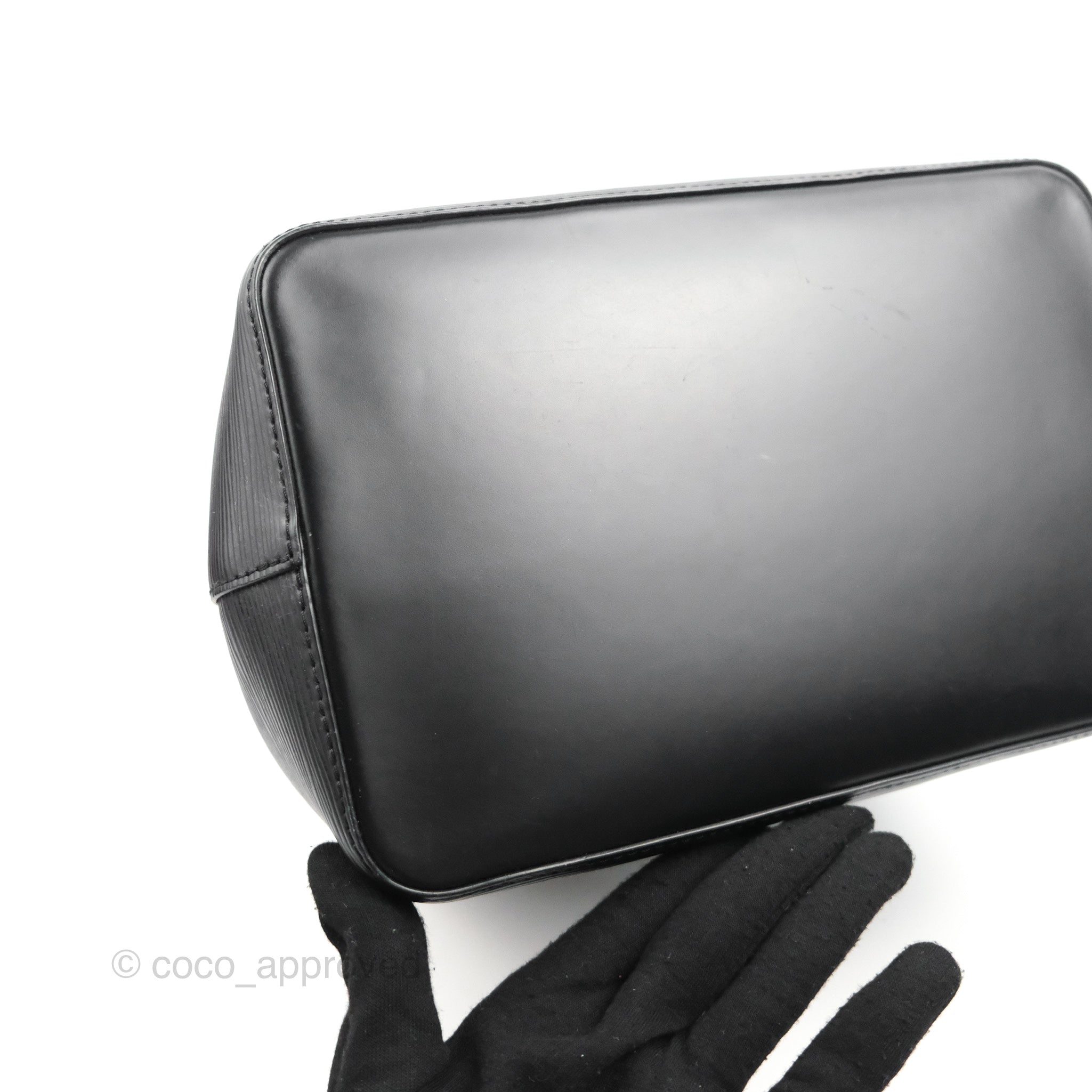 Louis Vuitton Neonoe MM Black Epi – Coco Approved Studio