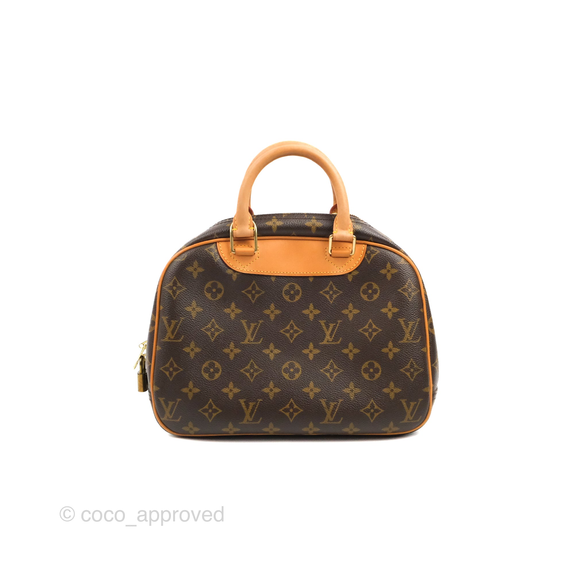 Louis Vuitton Monogram Trouville  Louis vuitton, Louis vuitton speedy bag,  Handbag accessories