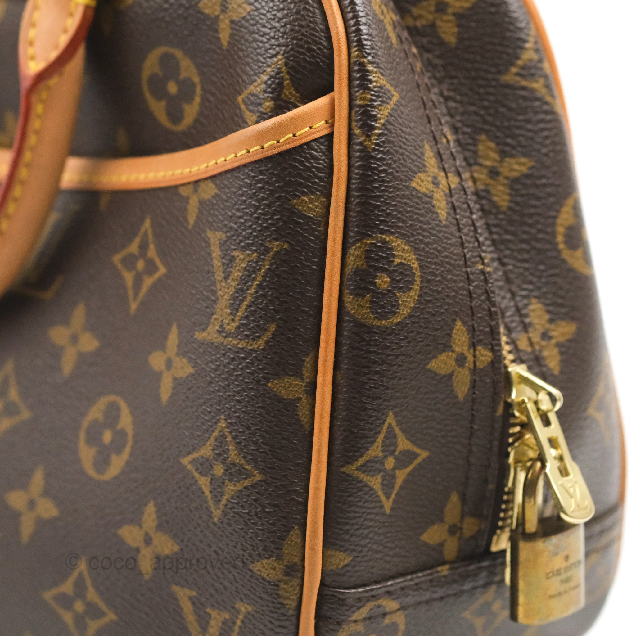 Louis Vuitton Monogram Trouville M42228 Brown Cloth ref.791939