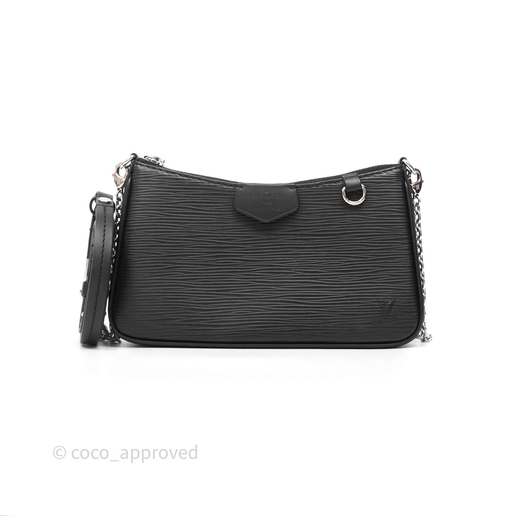 Louis Vuitton Epi Easy Pouch On Strap Black