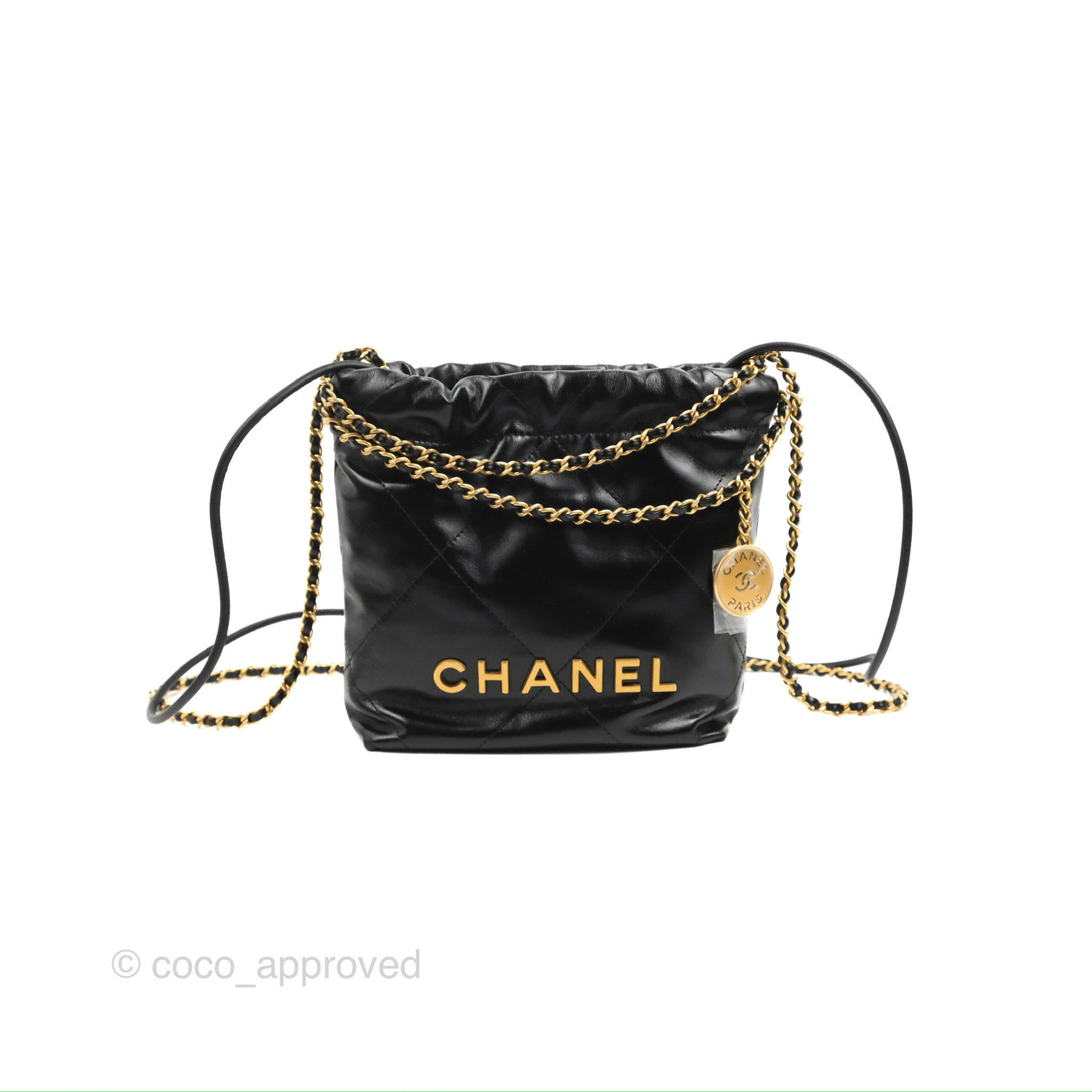 Chanel 22 Mini Black Calfskin – ＬＯＶＥＬＯＴＳＬＵＸＵＲＹ