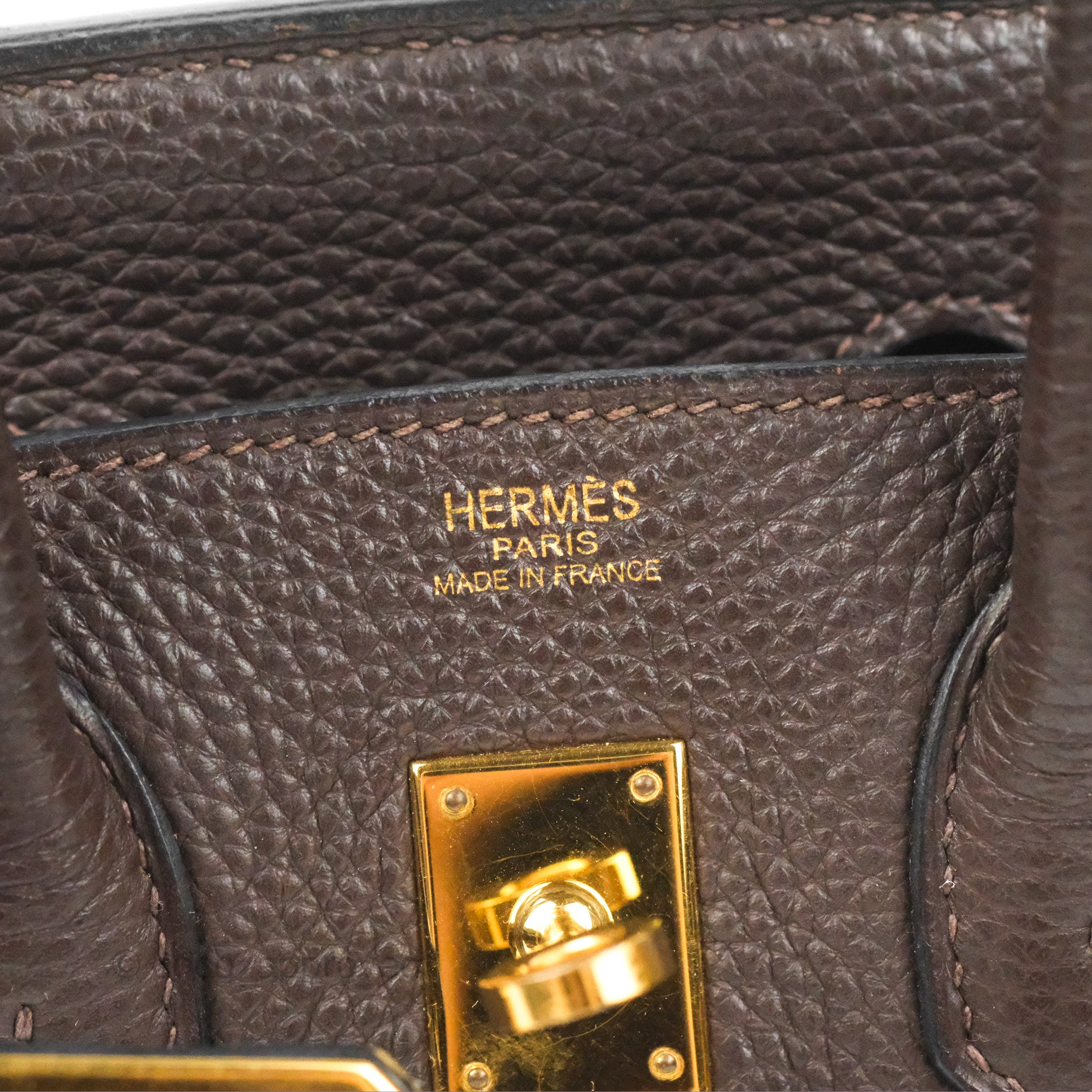 Hermes Birkin 25 Sellier Gold Epsom Palladium Hardware – Coco Approved  Studio