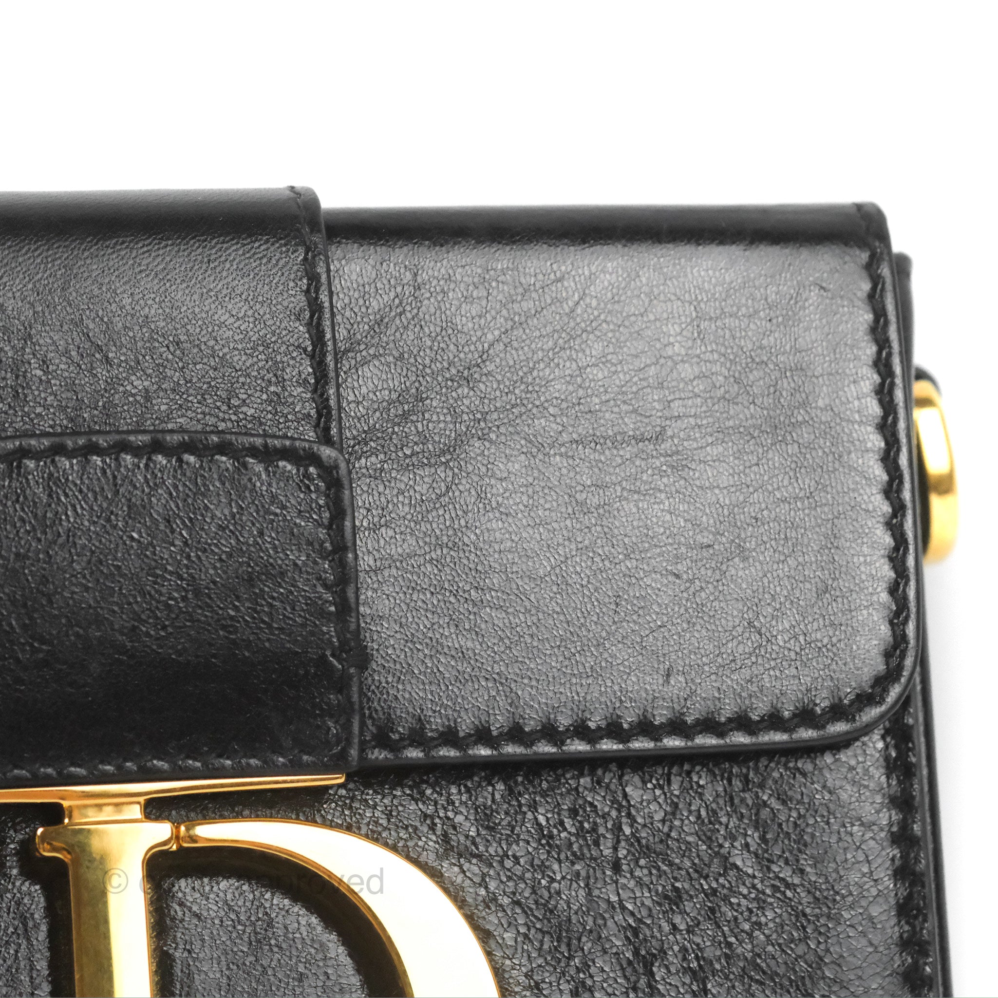 Christian Dior 30 Montaigne Bag White Calfskin Gold Hardware – Coco  Approved Studio