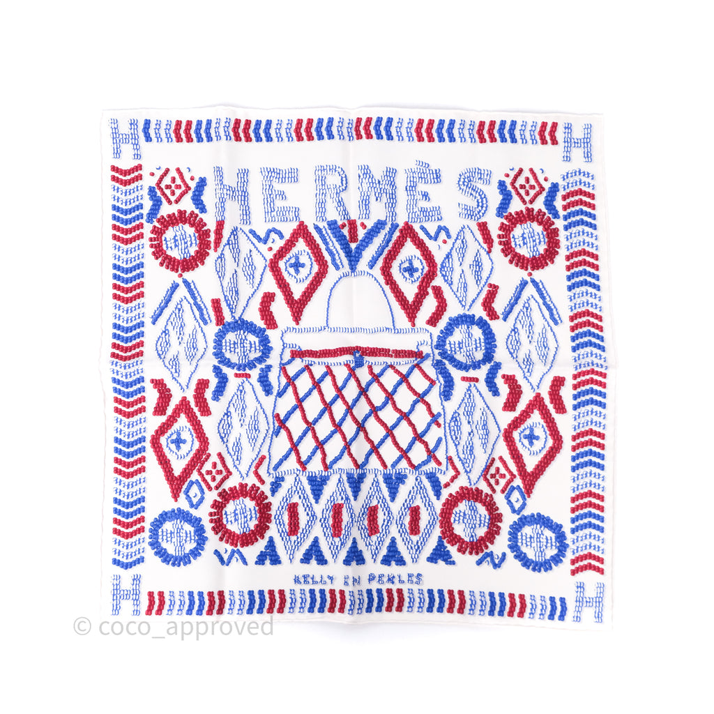 Hermès Kelly en Perles Scarf 45
