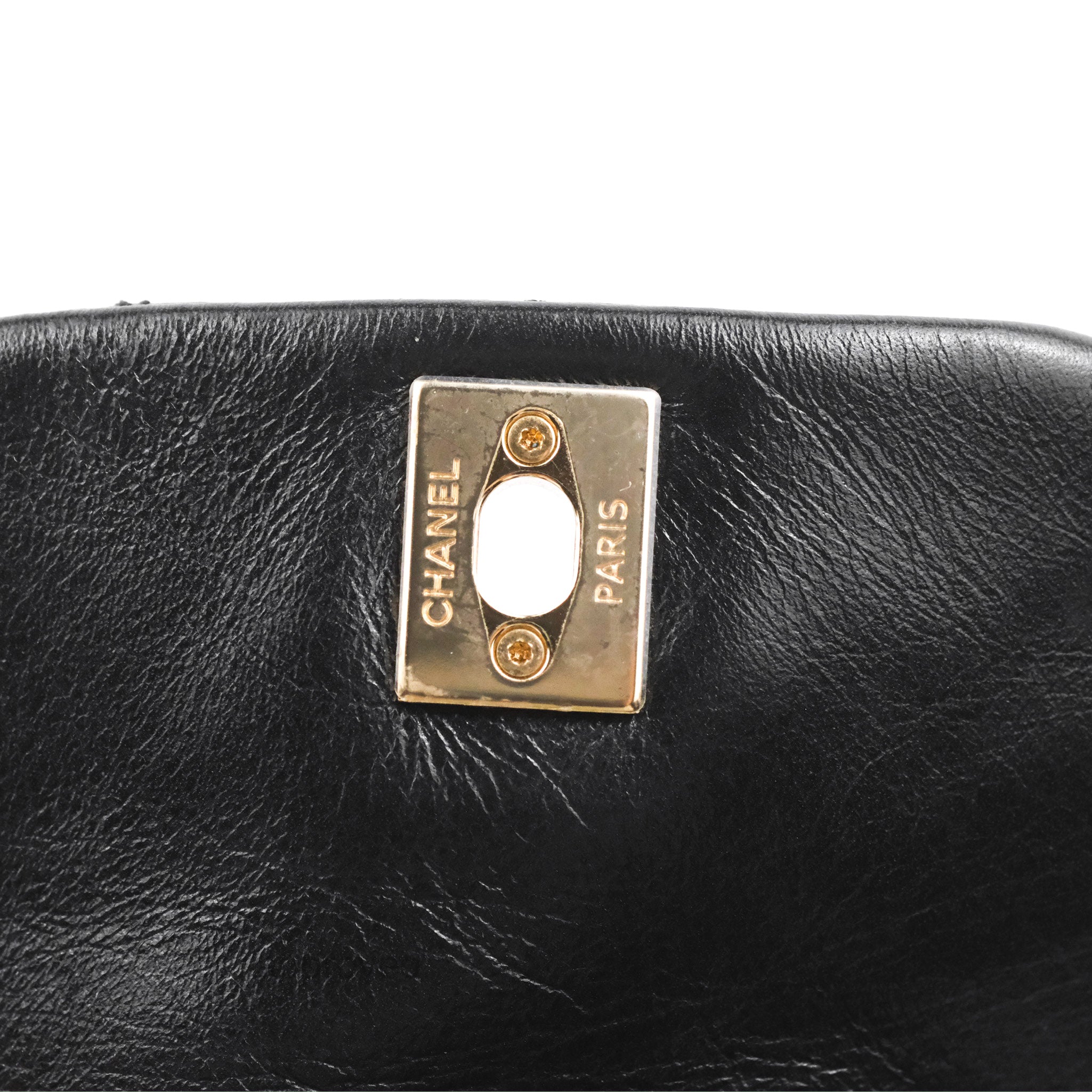 Chanel Black Calfskin Drawstring Bag Gold Hardware, 2021-2022