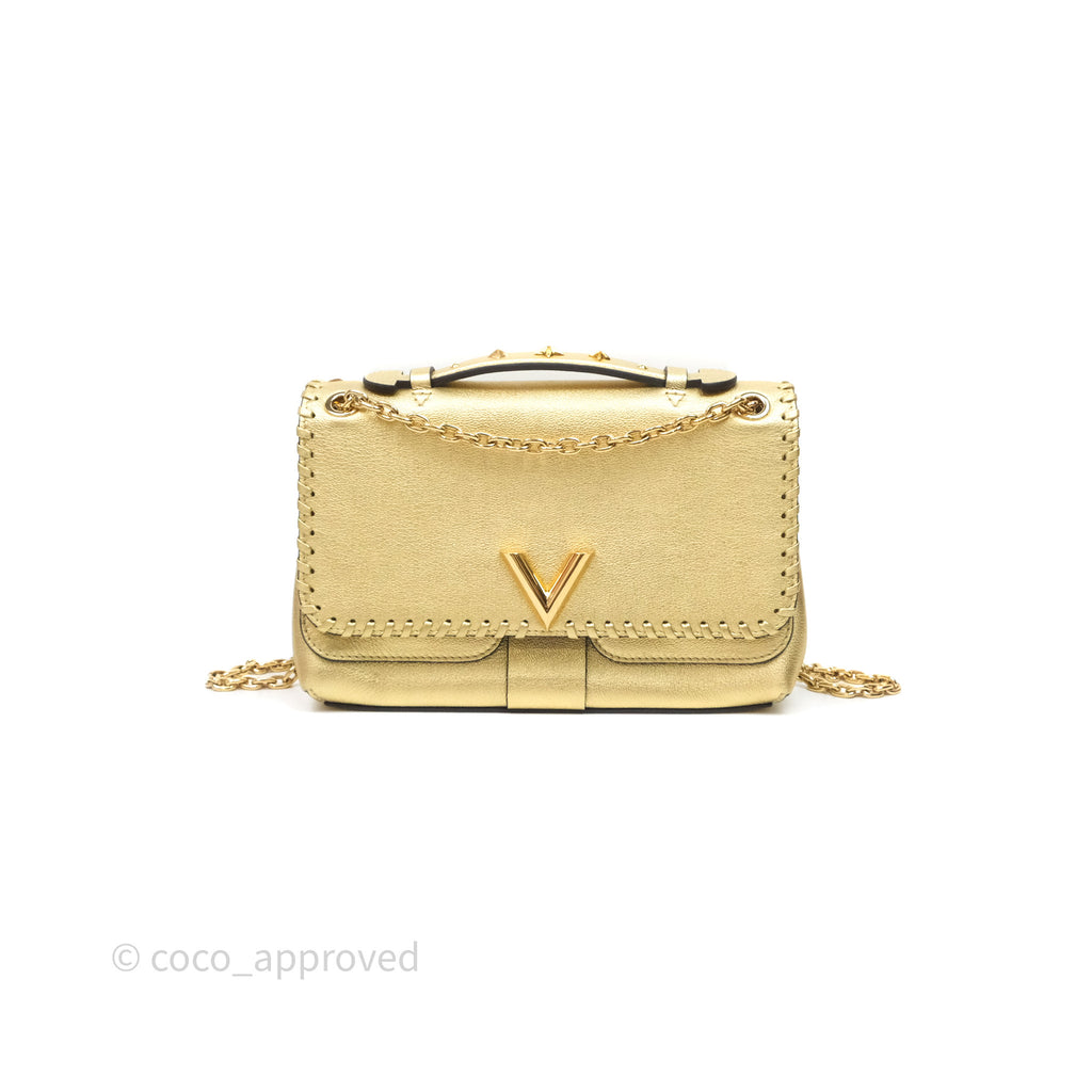 Louis Vuitton Very Chain Gold Bag Gold Hardware